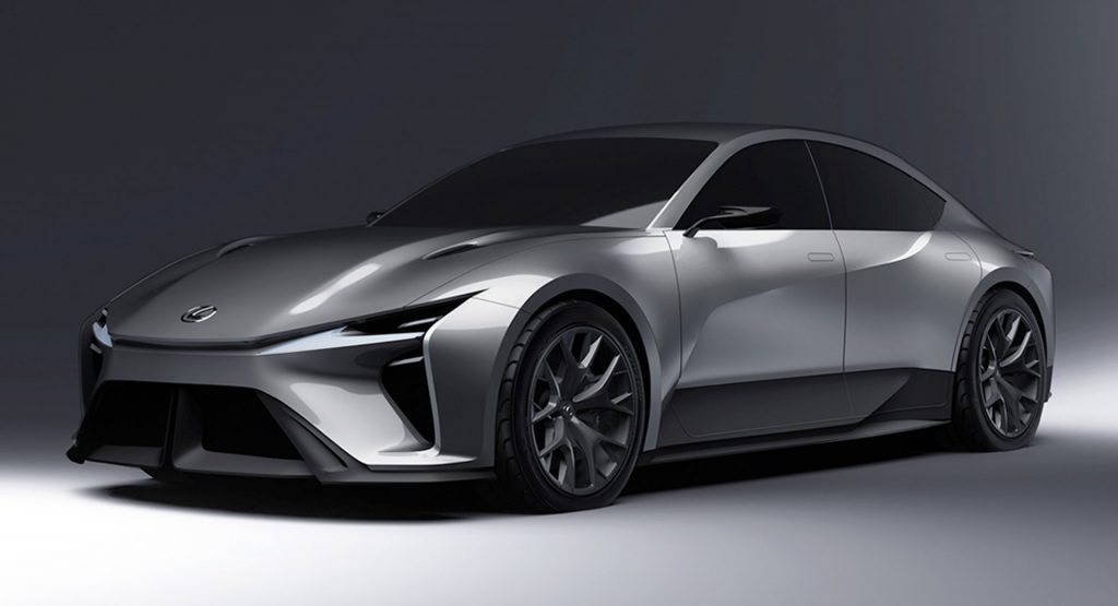  Lexus Gives Us A Better Look At Their Electrified Sedan Concept