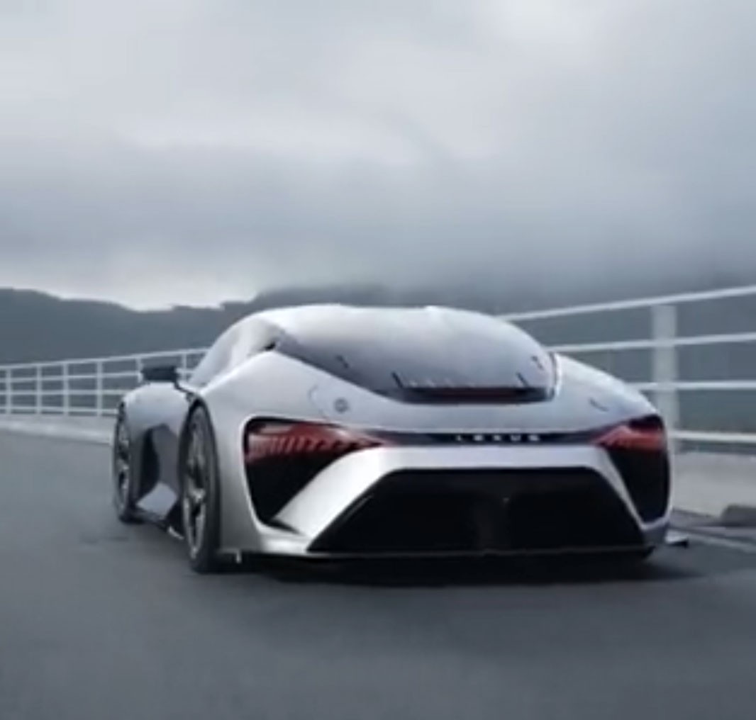 Lexus Electrified Sport Concept Shows It Sleek Design On Video, Previews Electric LFA Successor