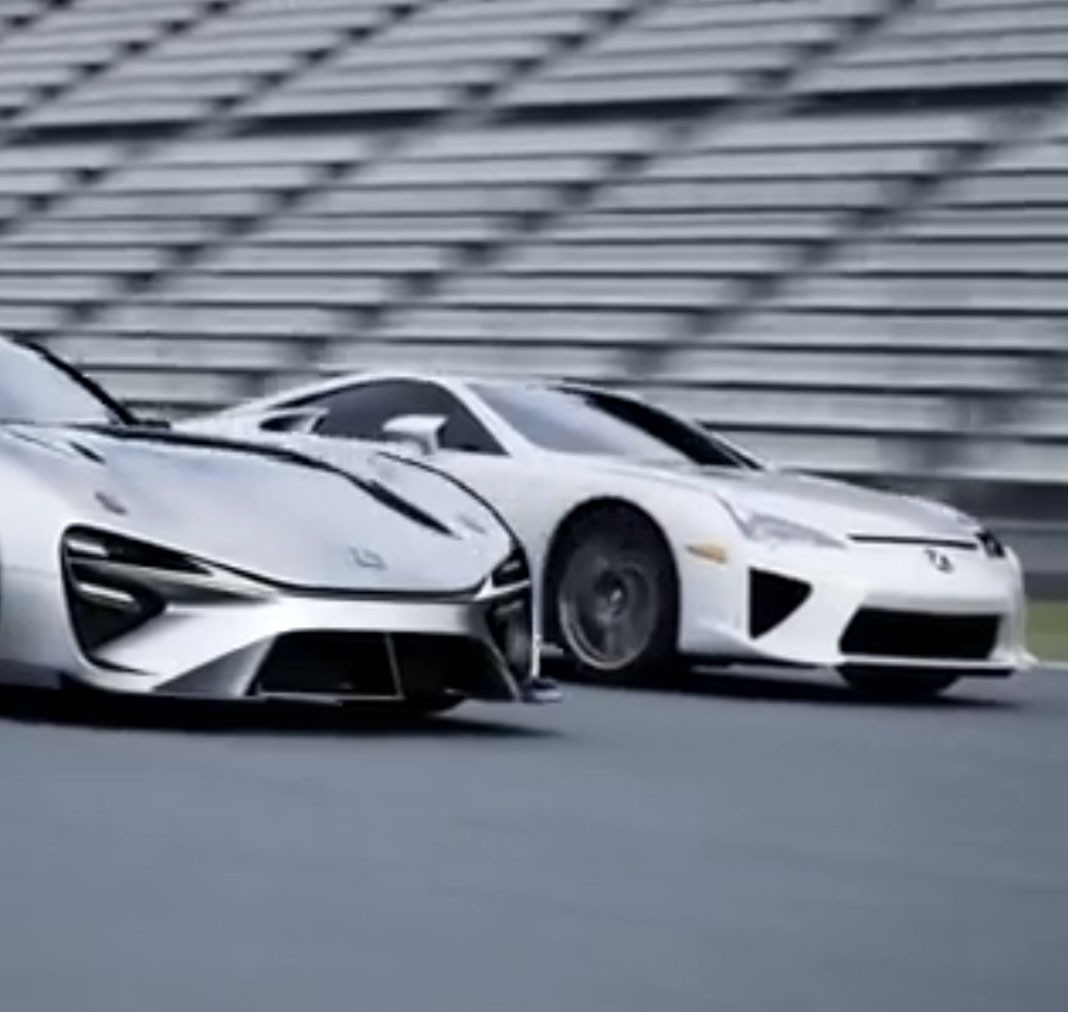 Lexus Electrified Sport Concept Shows It Sleek Design On Video, Previews Electric LFA Successor