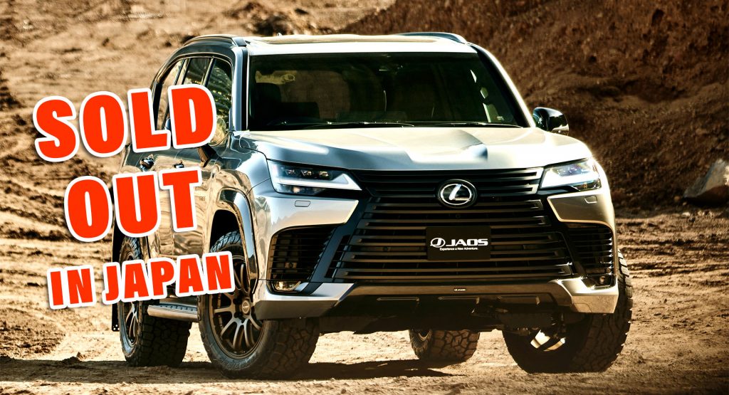  New 2022 Lexus LX Sold Out For 4 Years In Japan, Over A Year Waiting List For NX