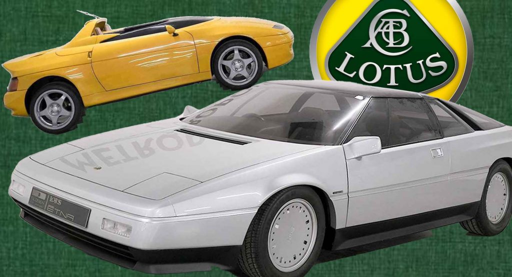 The Lotus Etna Was A Stillborn 1980s Hyper-Esprit, And The Drivable Prototype Is For Sale