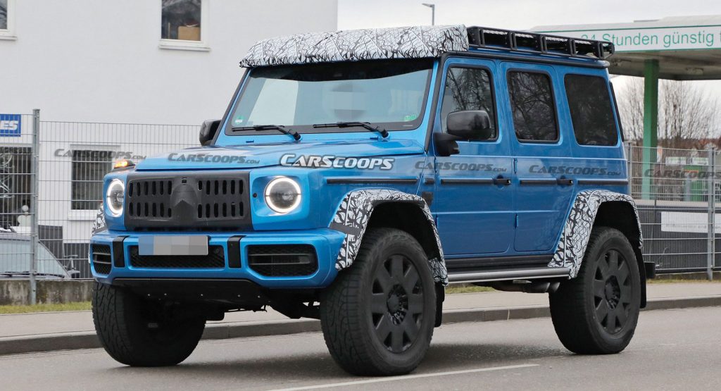  2023 Mercedes-AMG G63 4×4² Spied, Aims To Be A Bronco Raptor For The Jet Set