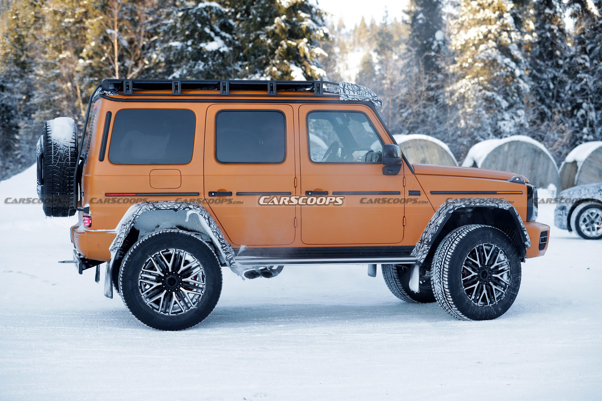 2023 Mercedes-AMG G63 4×4² Spied, Aims To Be A Bronco Raptor For The Jet Set