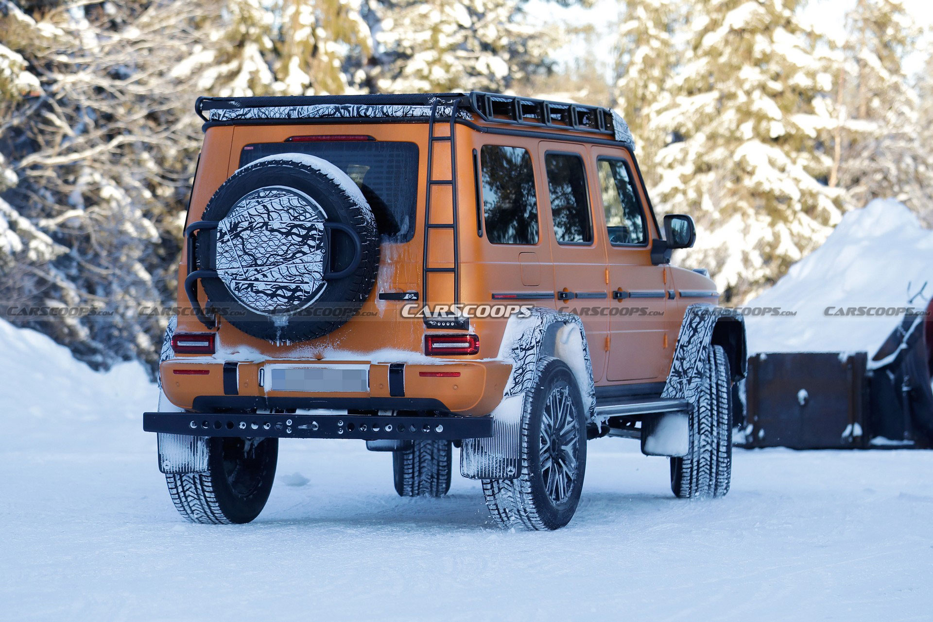 2023 Mercedes-AMG G63 4×4² Spied, Aims To Be A Bronco Raptor For The Jet Set