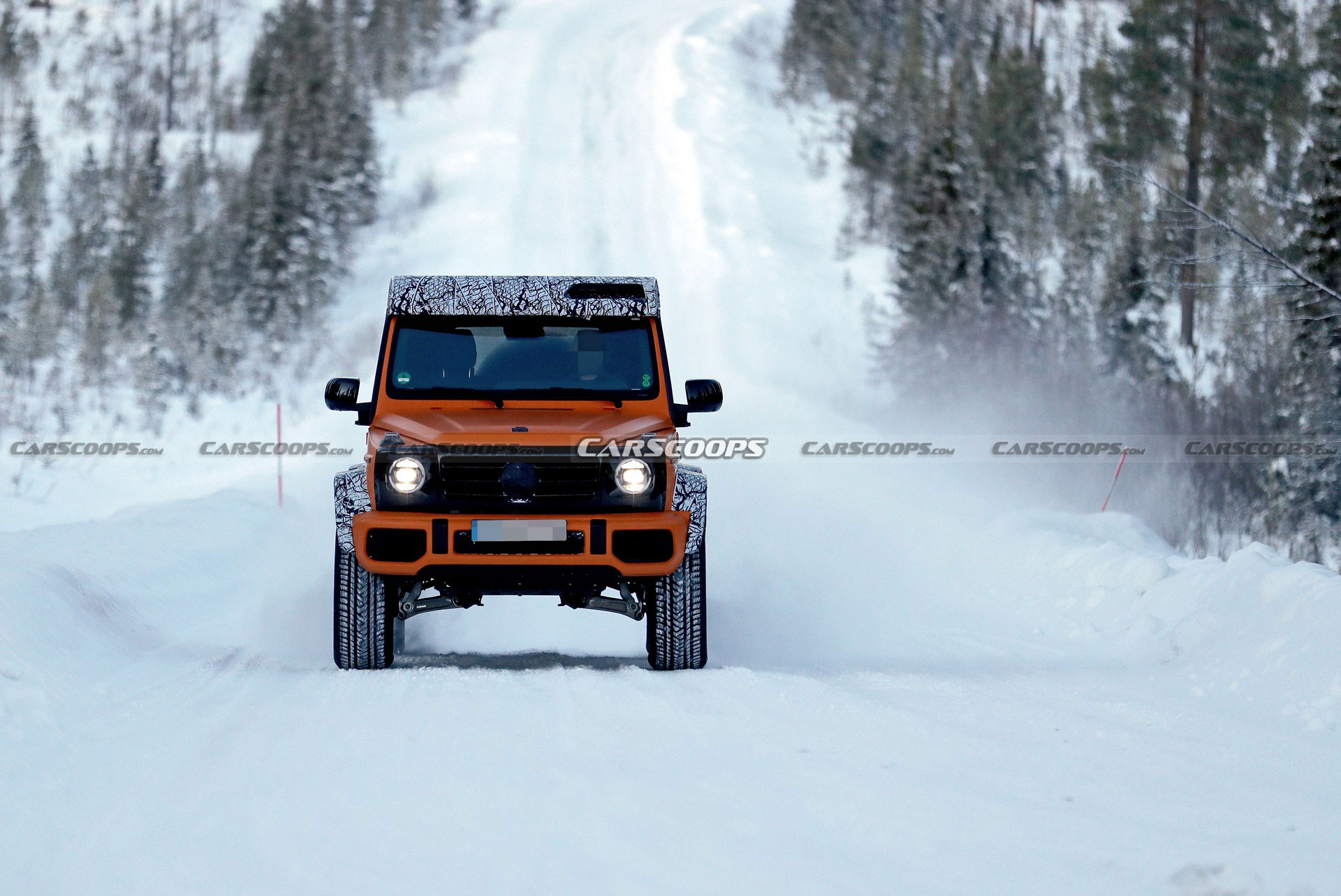 2023 Mercedes-AMG G63 4×4² Spied, Aims To Be A Bronco Raptor For The Jet Set