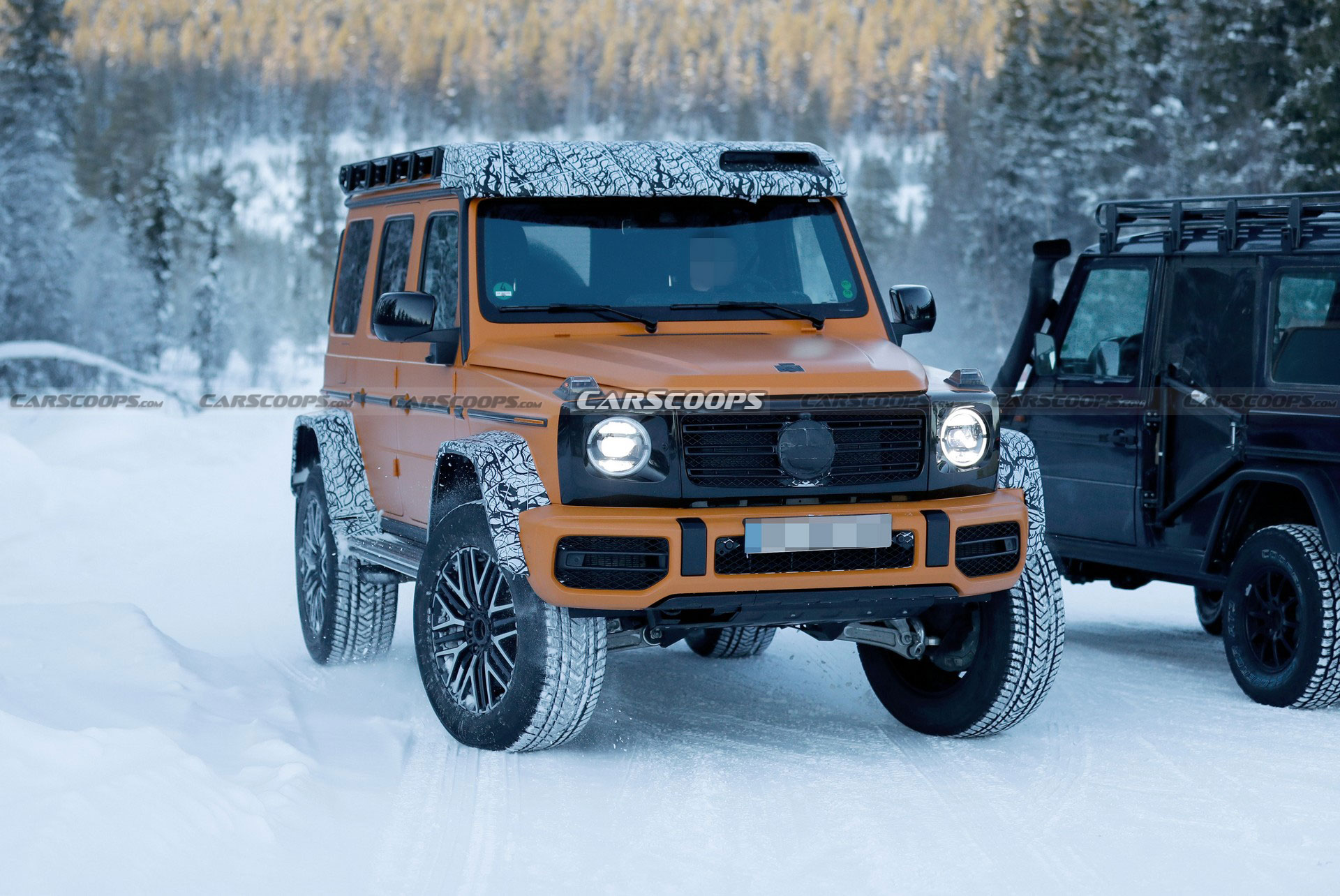 2023 Mercedes-AMG G63 4×4² Spied, Aims To Be A Bronco Raptor For The Jet Set