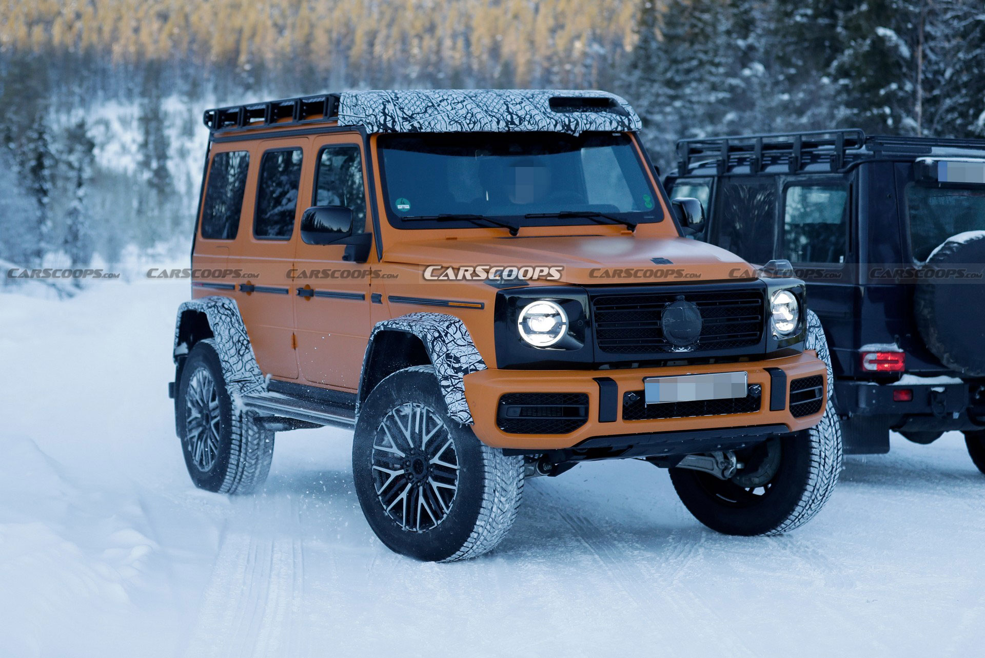 2023 Mercedes-AMG G63 4×4² Spied, Aims To Be A Bronco Raptor For The Jet Set