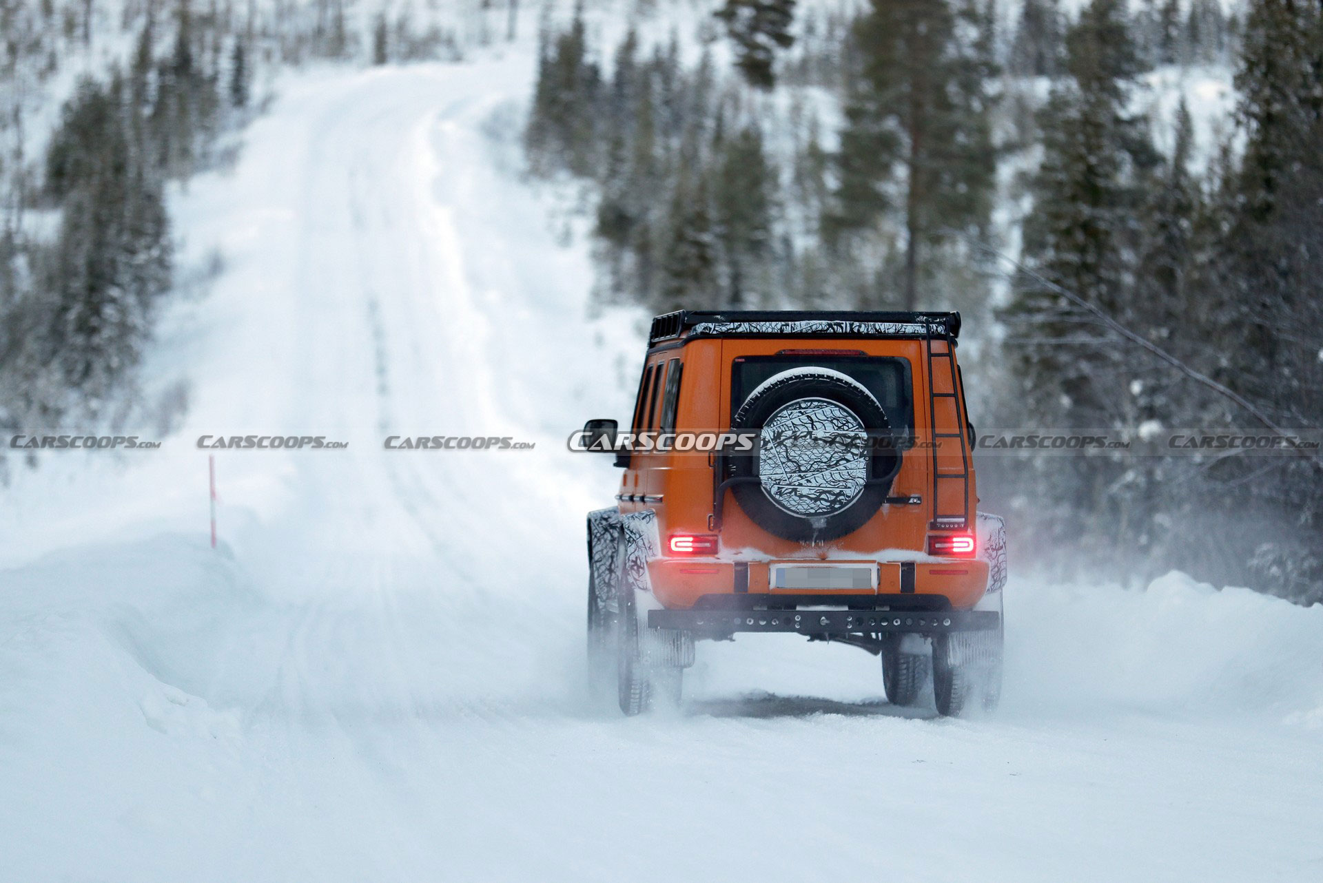 2023 Mercedes-AMG G63 4×4² Spied, Aims To Be A Bronco Raptor For The Jet Set
