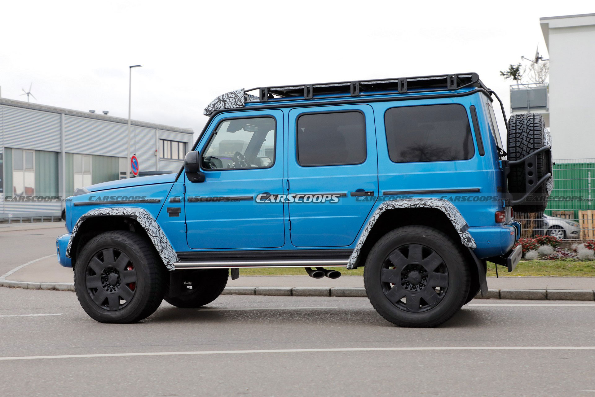 2023 Mercedes-AMG G63 4×4² Spied, Aims To Be A Bronco Raptor For The Jet Set