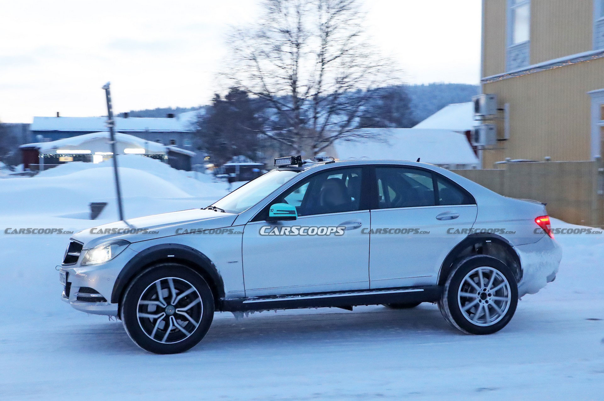 Mystery Monster Mercedes C-Class Mule Spied, Is Benz Finally Working On A Baby G-Class?