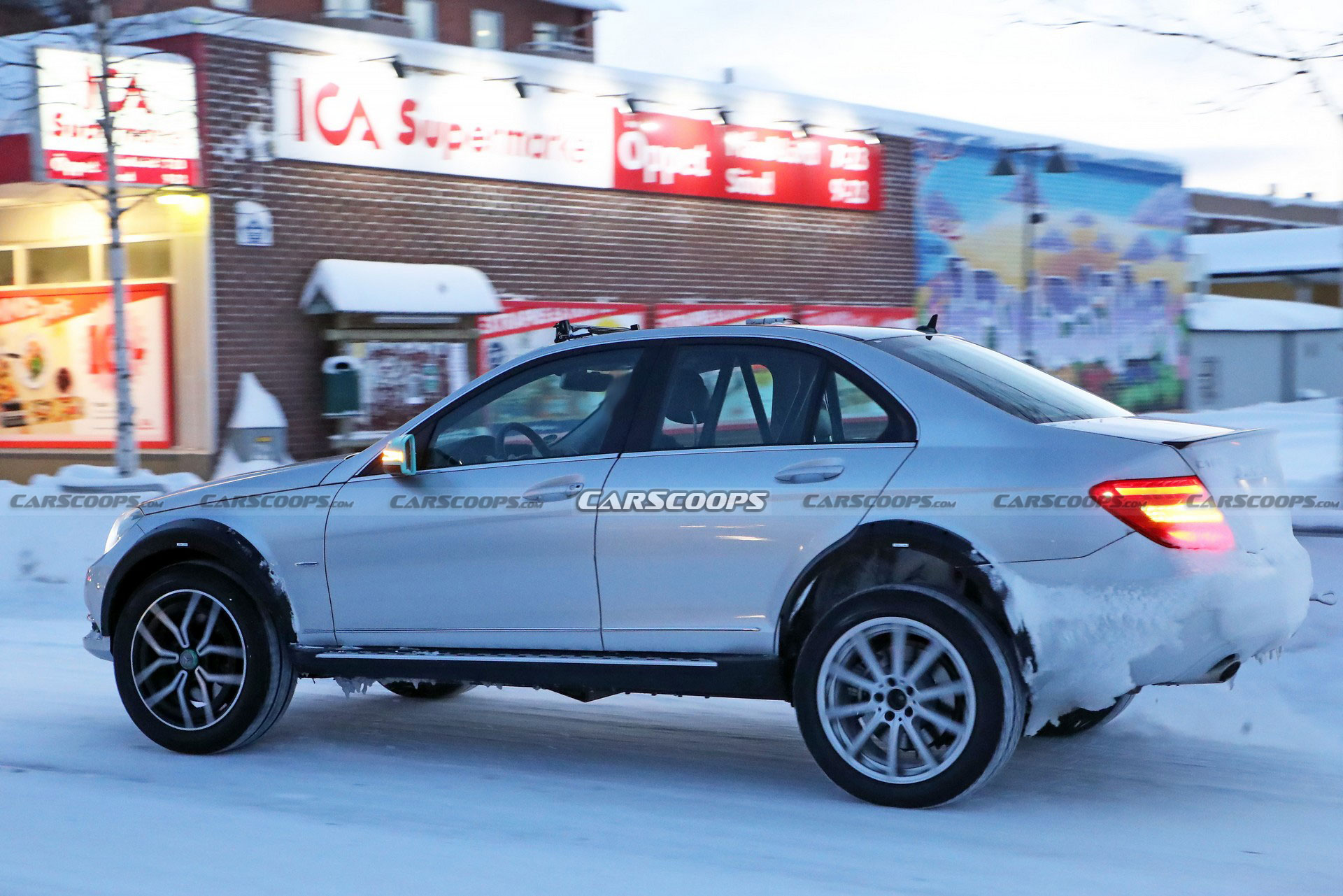 Mystery Monster Mercedes C-Class Mule Spied, Is Benz Finally Working On A Baby G-Class?