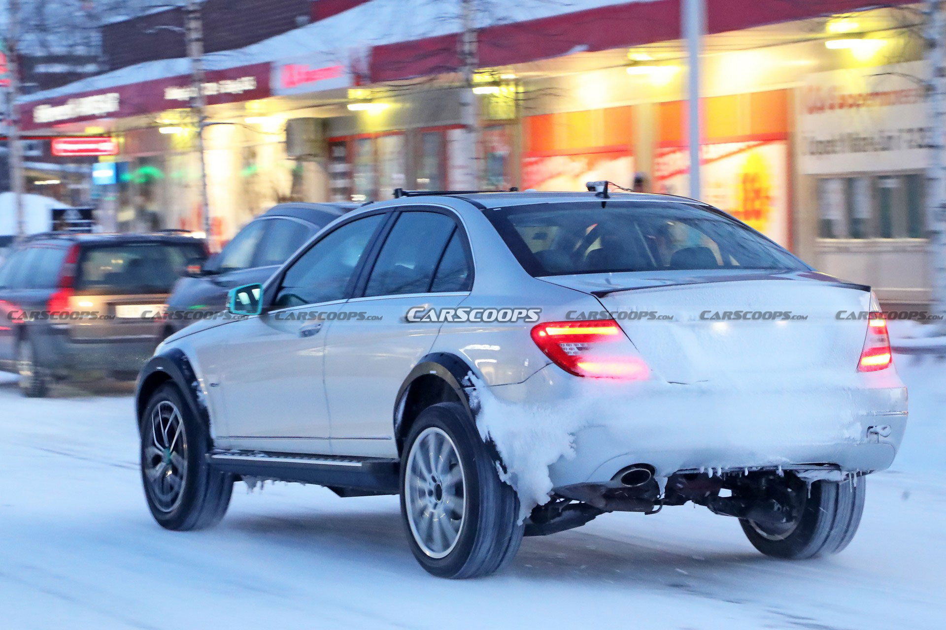 Mystery Monster Mercedes C-Class Mule Spied, Is Benz Finally Working On A Baby G-Class?