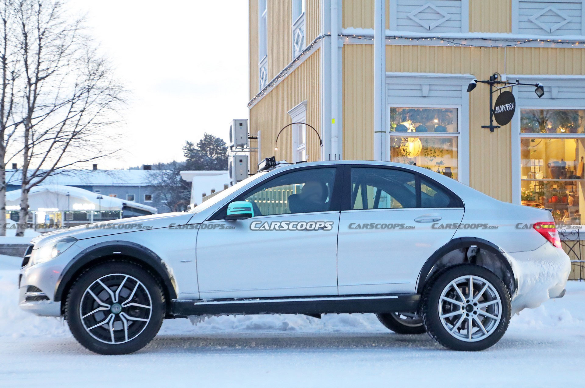 Mystery Monster Mercedes C-Class Mule Spied, Is Benz Finally Working On A Baby G-Class?