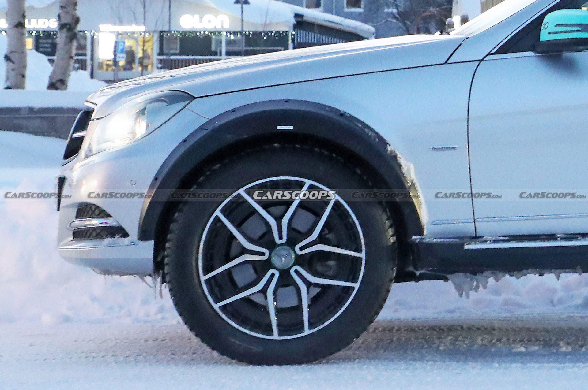 Mystery Monster Mercedes C-Class Mule Spied, Is Benz Finally Working On A Baby G-Class?