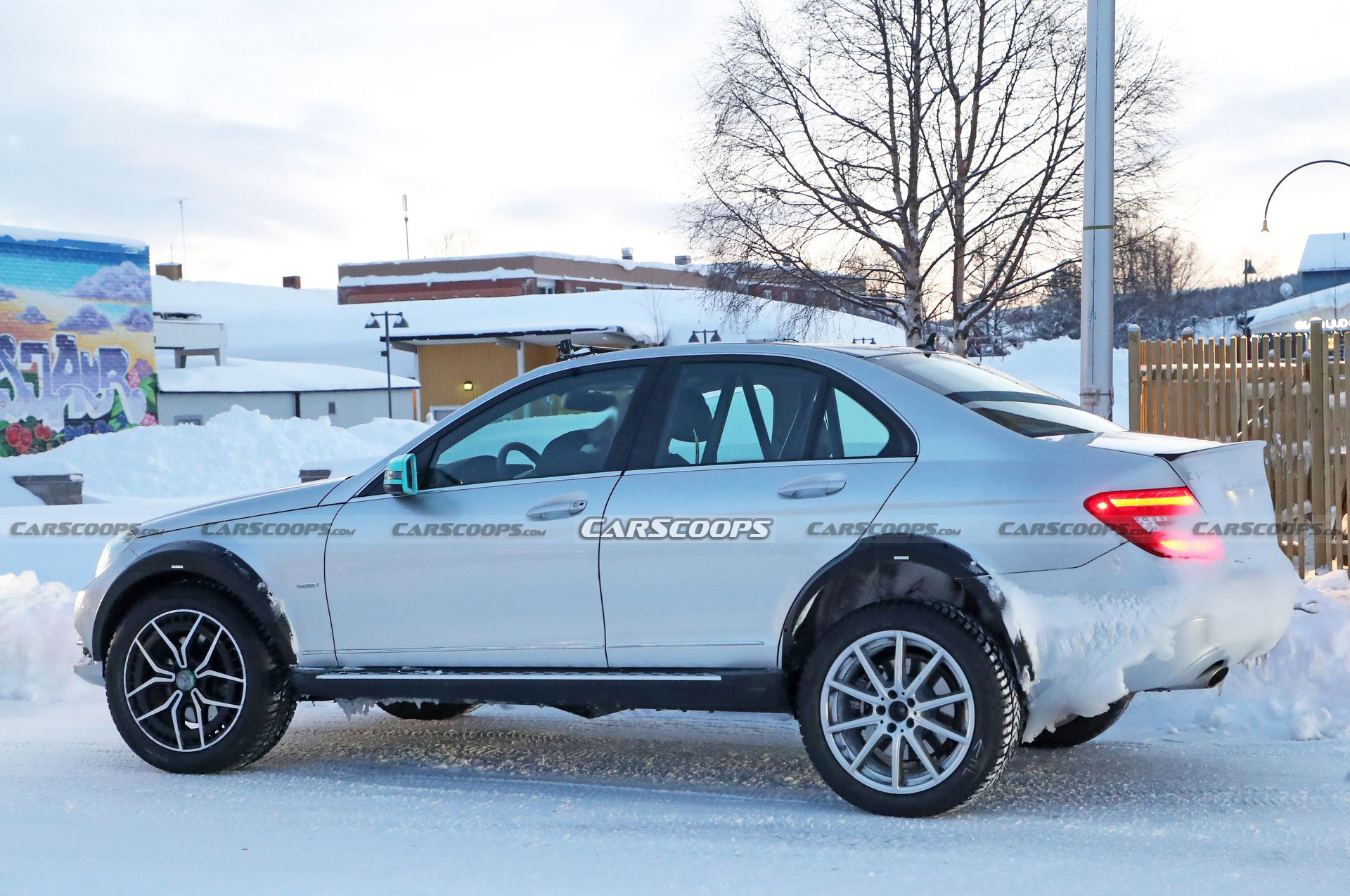 Mystery Monster Mercedes C-Class Mule Spied, Is Benz Finally Working On A Baby G-Class?