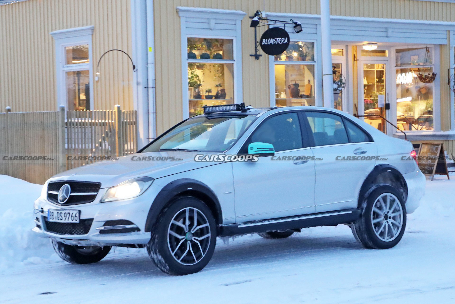 Mystery Monster Mercedes C-Class Mule Spied, Is Benz Finally Working On A Baby G-Class?