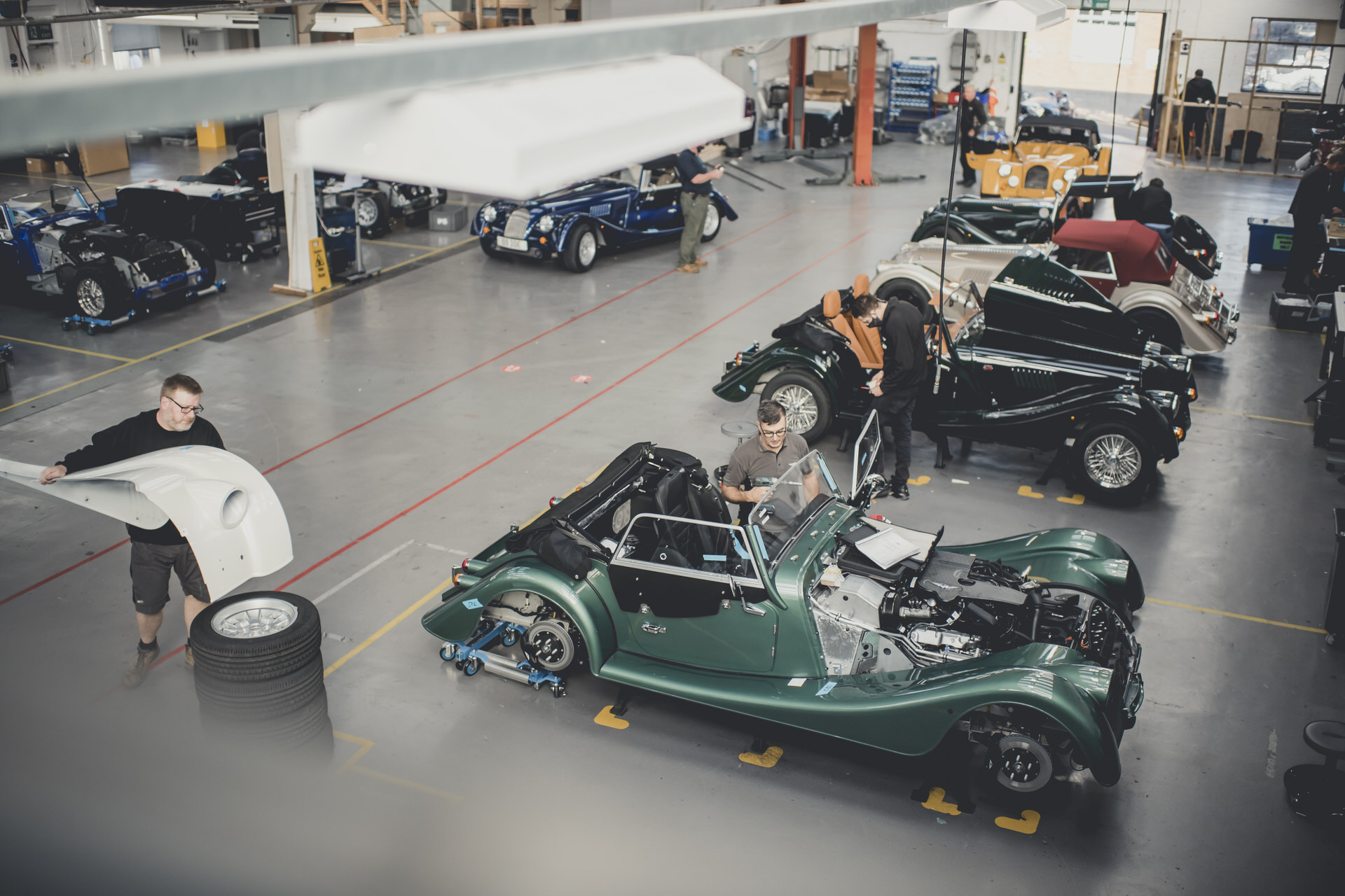 Take A Flying Visit To Morgan’s 108-Year Old Factory With This Cool FPV Drone Tour