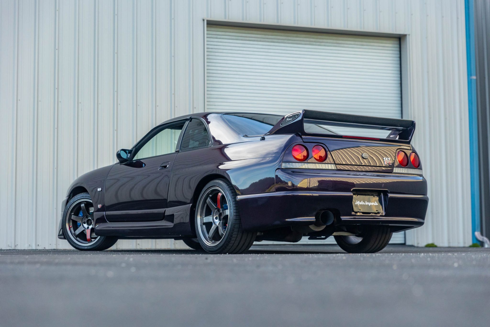 Time To Find Out How Much This Midnight Purple Nissan R33 Skyline GT-R V-Spec Is Worth