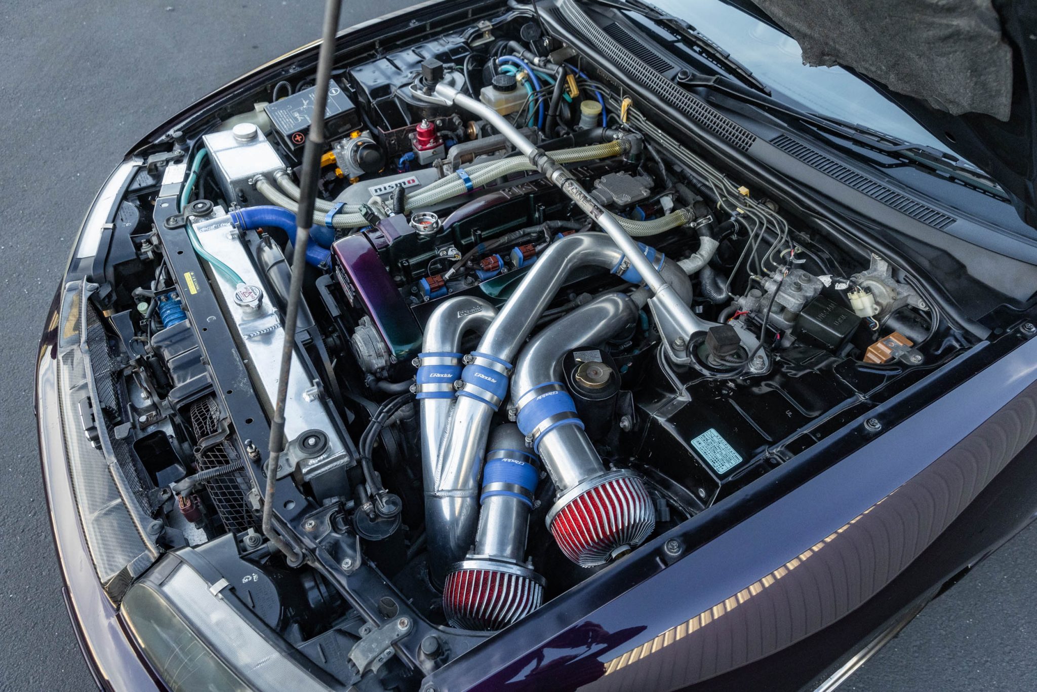 Time To Find Out How Much This Midnight Purple Nissan R33 Skyline GT-R V-Spec Is Worth