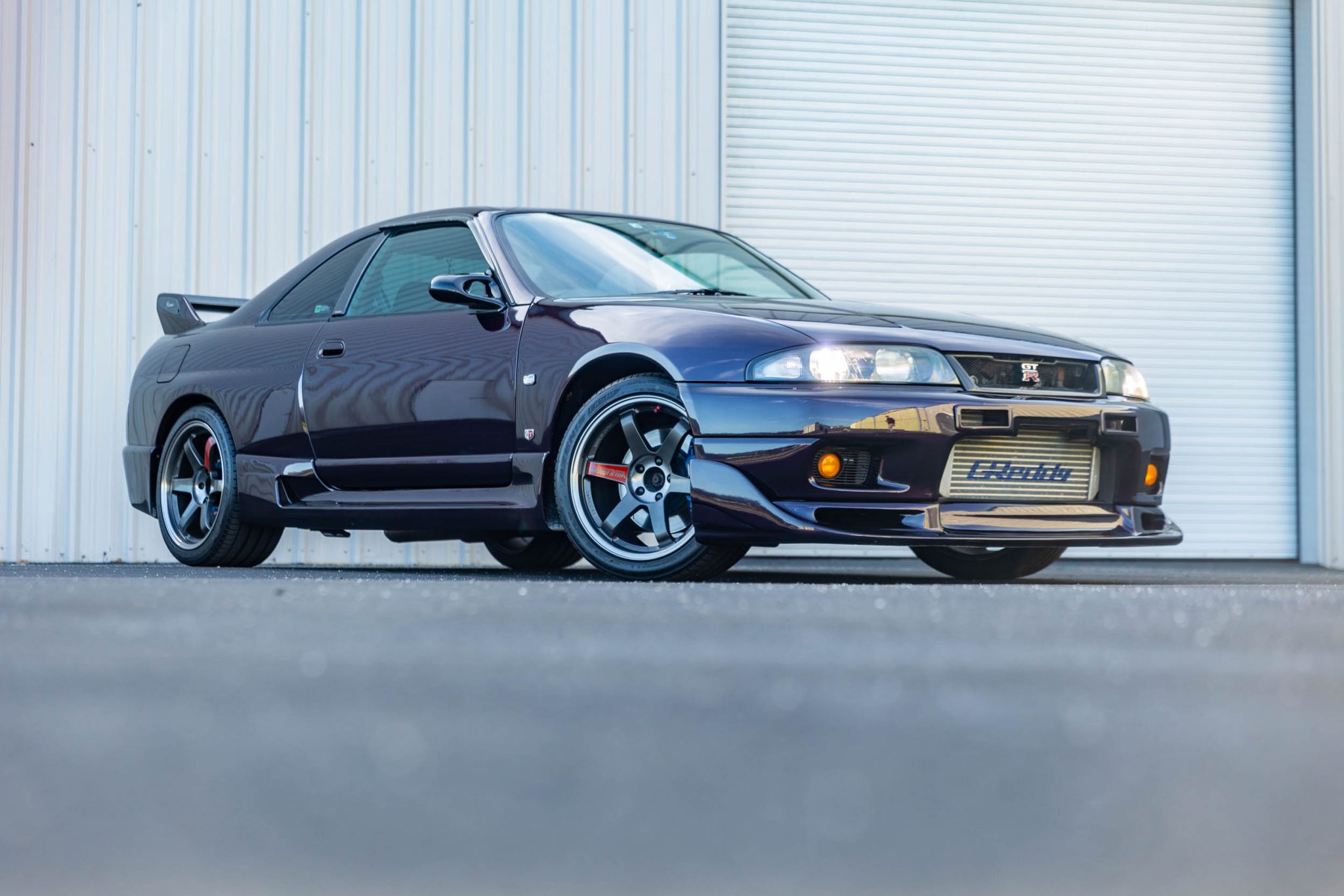 Time To Find Out How Much This Midnight Purple Nissan R33 Skyline GT-R V-Spec Is Worth