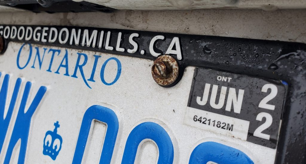  Ontario Moves To Eliminate License Plate Sticker Renewal Fees