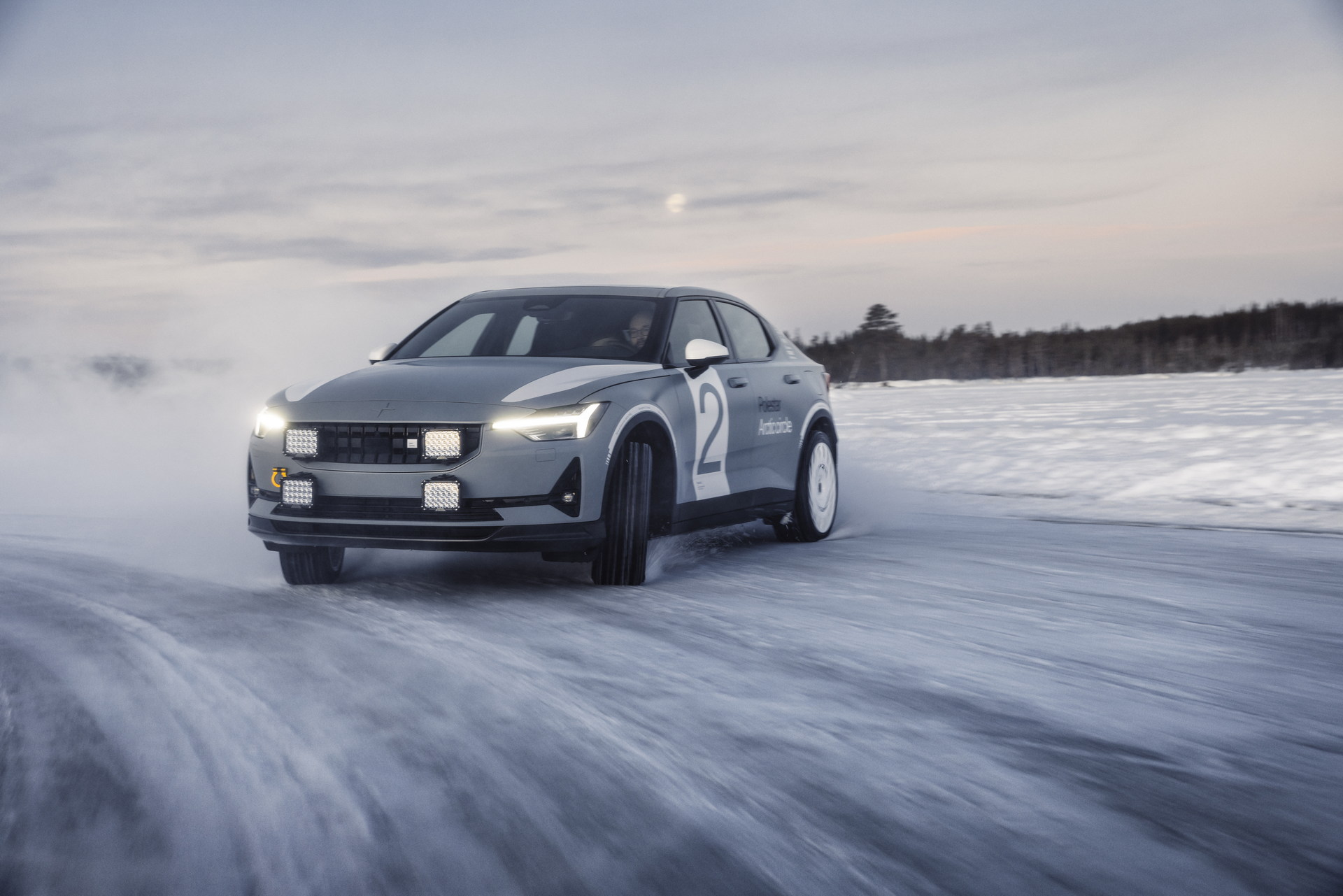 Polestar 2 “Arctic Circle” One-Off Is A Winter Rally-Prepped EV