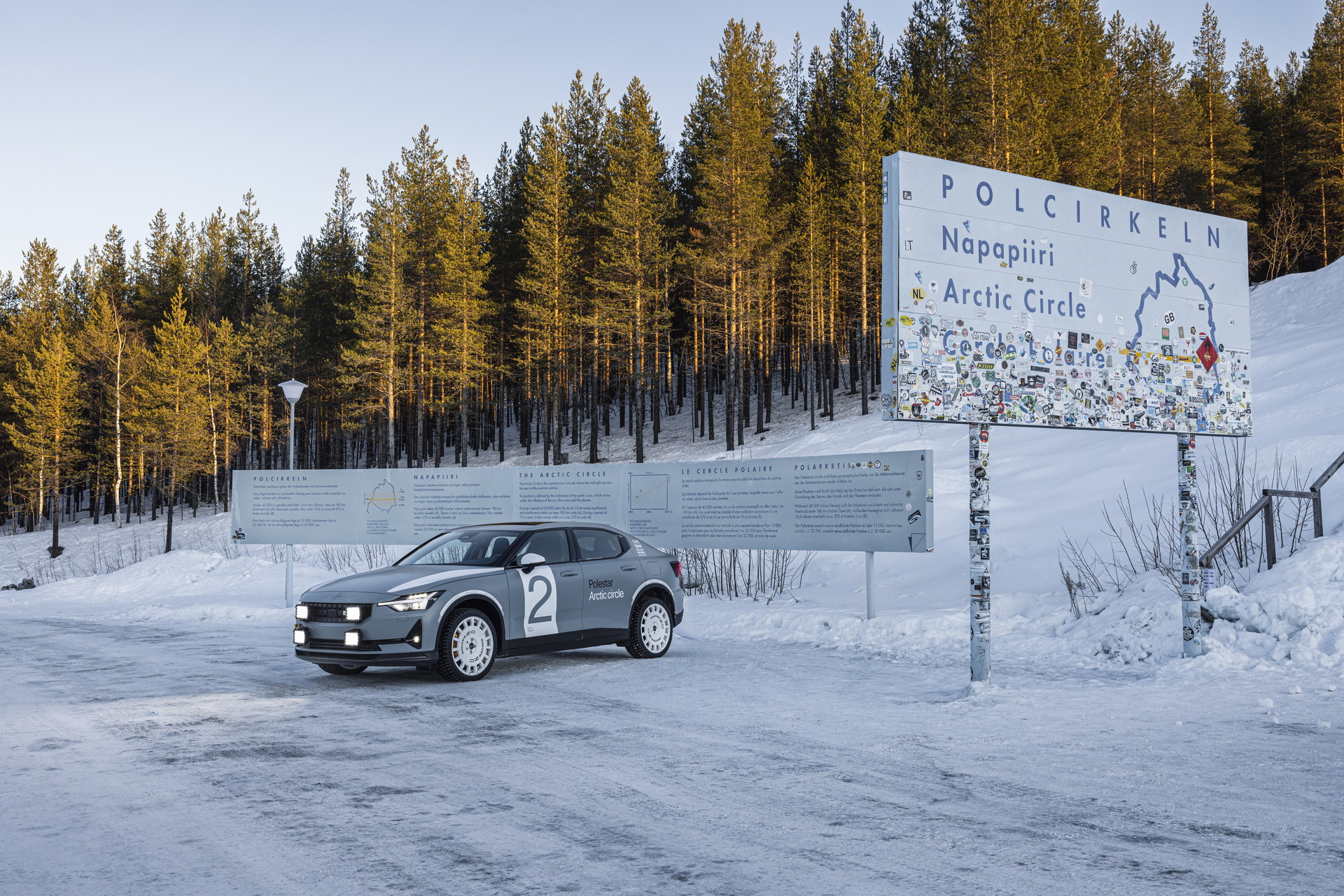 Polestar 2 “Arctic Circle” One-Off Is A Winter Rally-Prepped EV