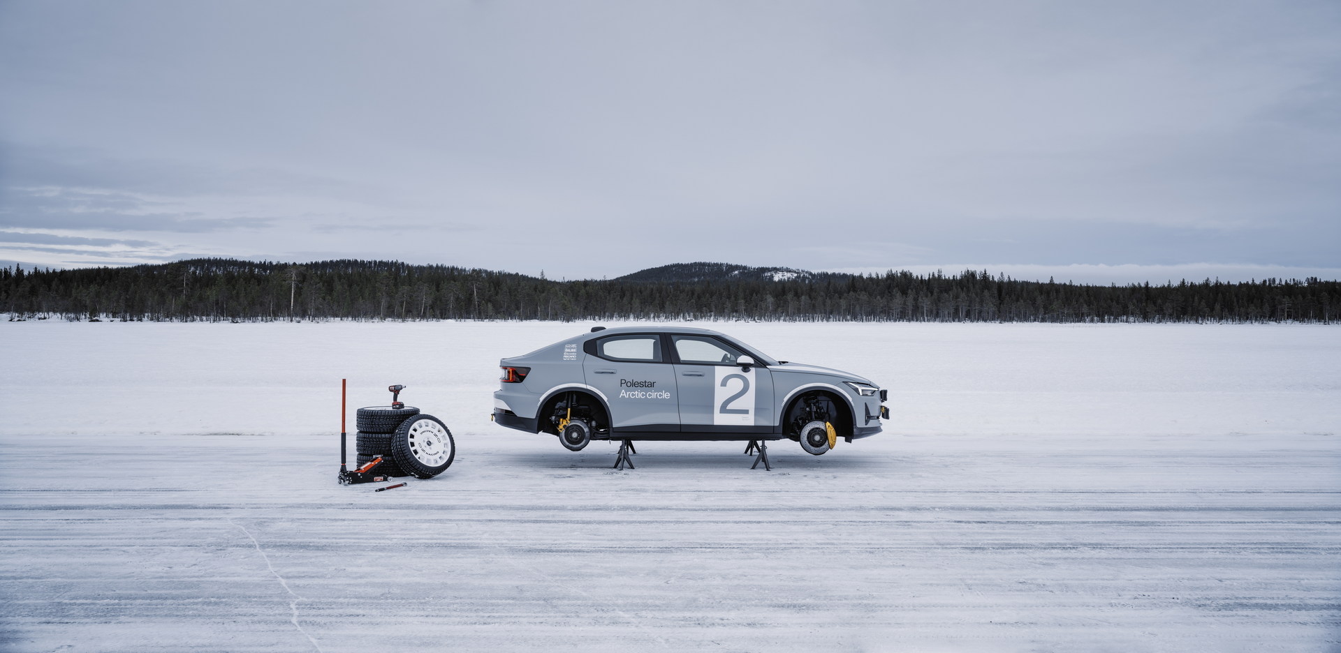 Polestar 2 “Arctic Circle” One-Off Is A Winter Rally-Prepped EV