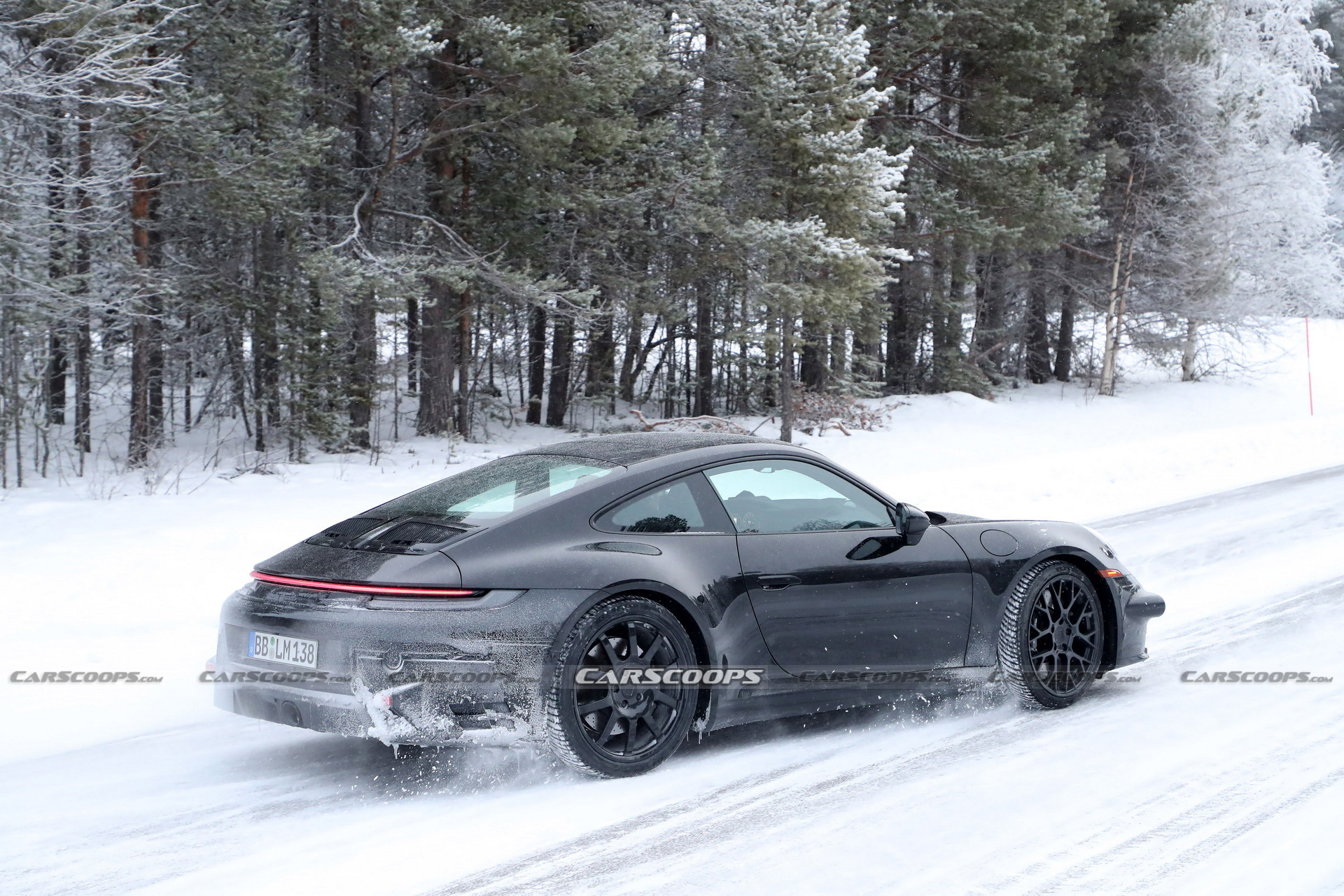 2024 Porsche 911 Facelift Spied With Minor Design Tweaks, Could It Be Hiding NA Engine?