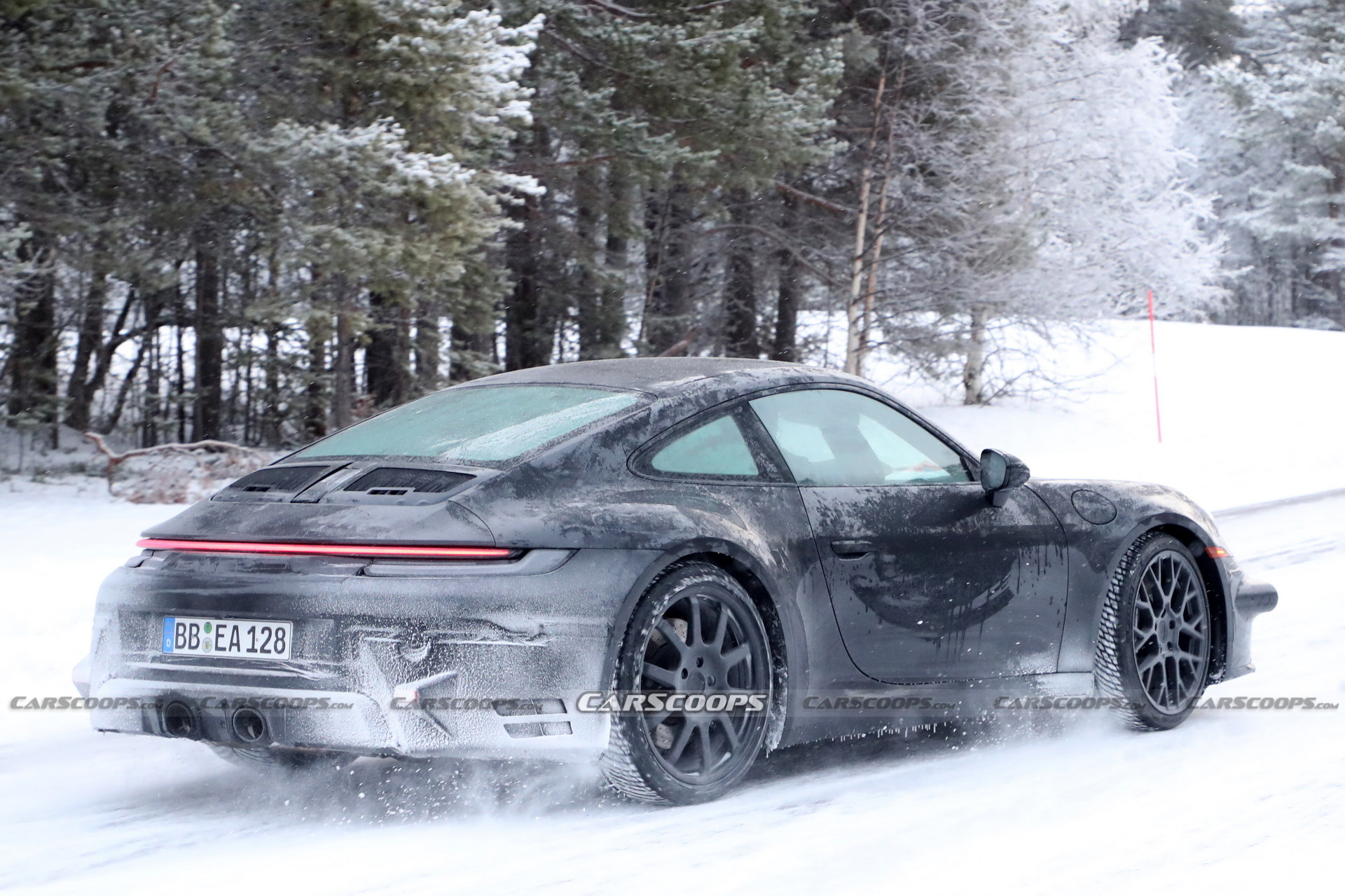 2024 Porsche 911 Facelift Spied With Minor Design Tweaks, Could It Be Hiding NA Engine?