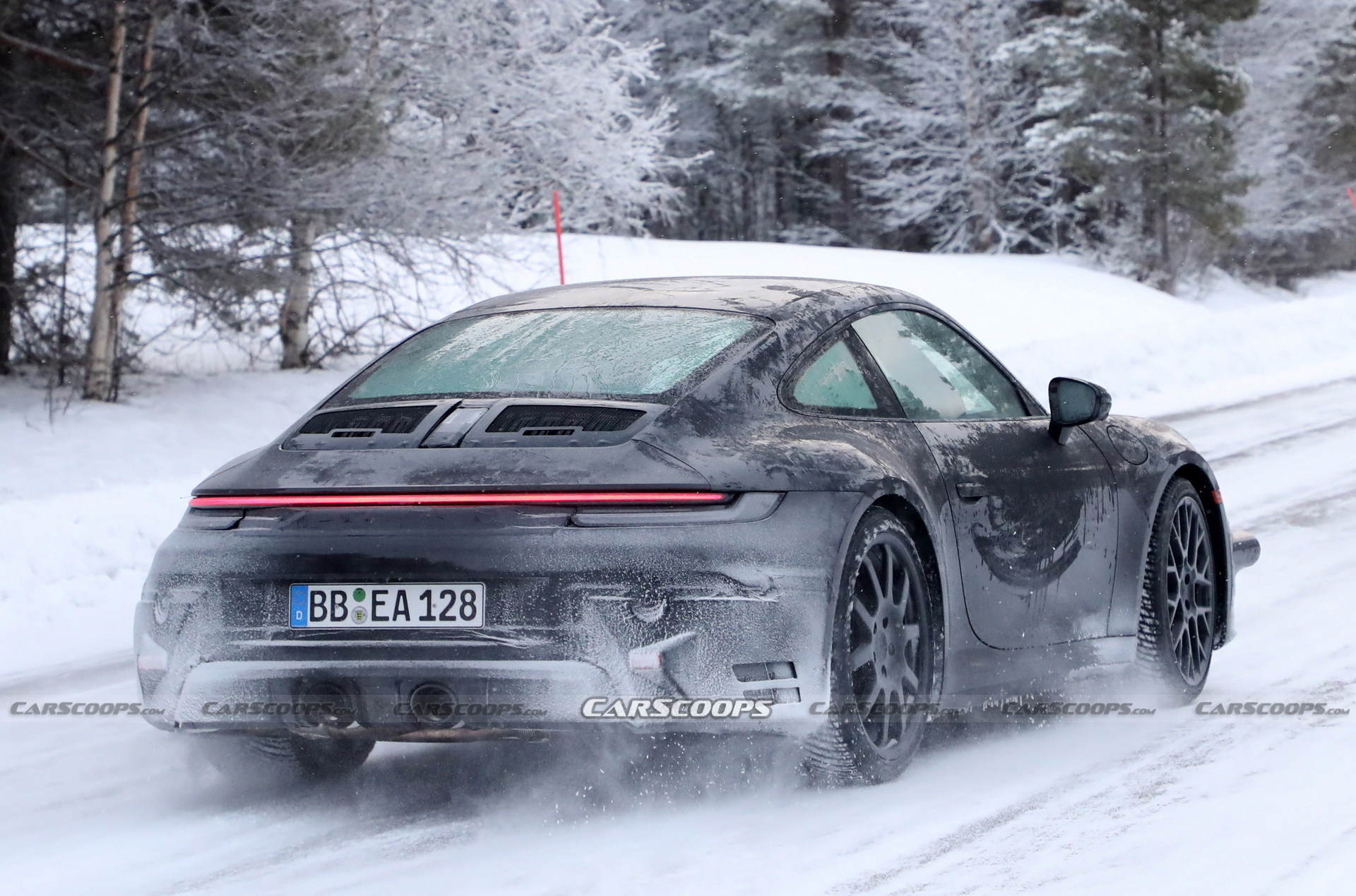 2024 Porsche 911 Facelift Spied With Minor Design Tweaks, Could It Be Hiding NA Engine?