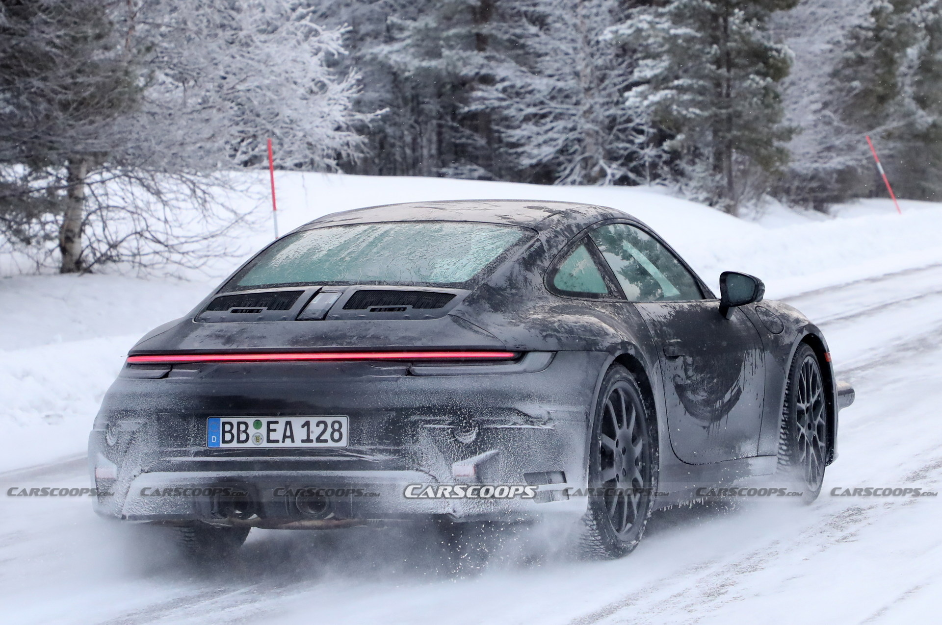 2024 Porsche 911 Facelift Spied With Minor Design Tweaks, Could It Be Hiding NA Engine?