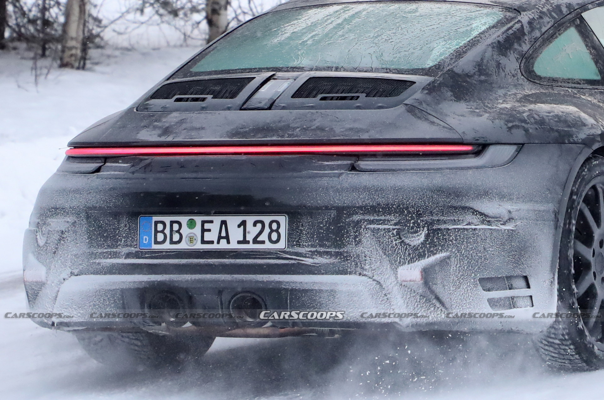 2024 Porsche 911 Facelift Spied With Minor Design Tweaks, Could It Be Hiding NA Engine?