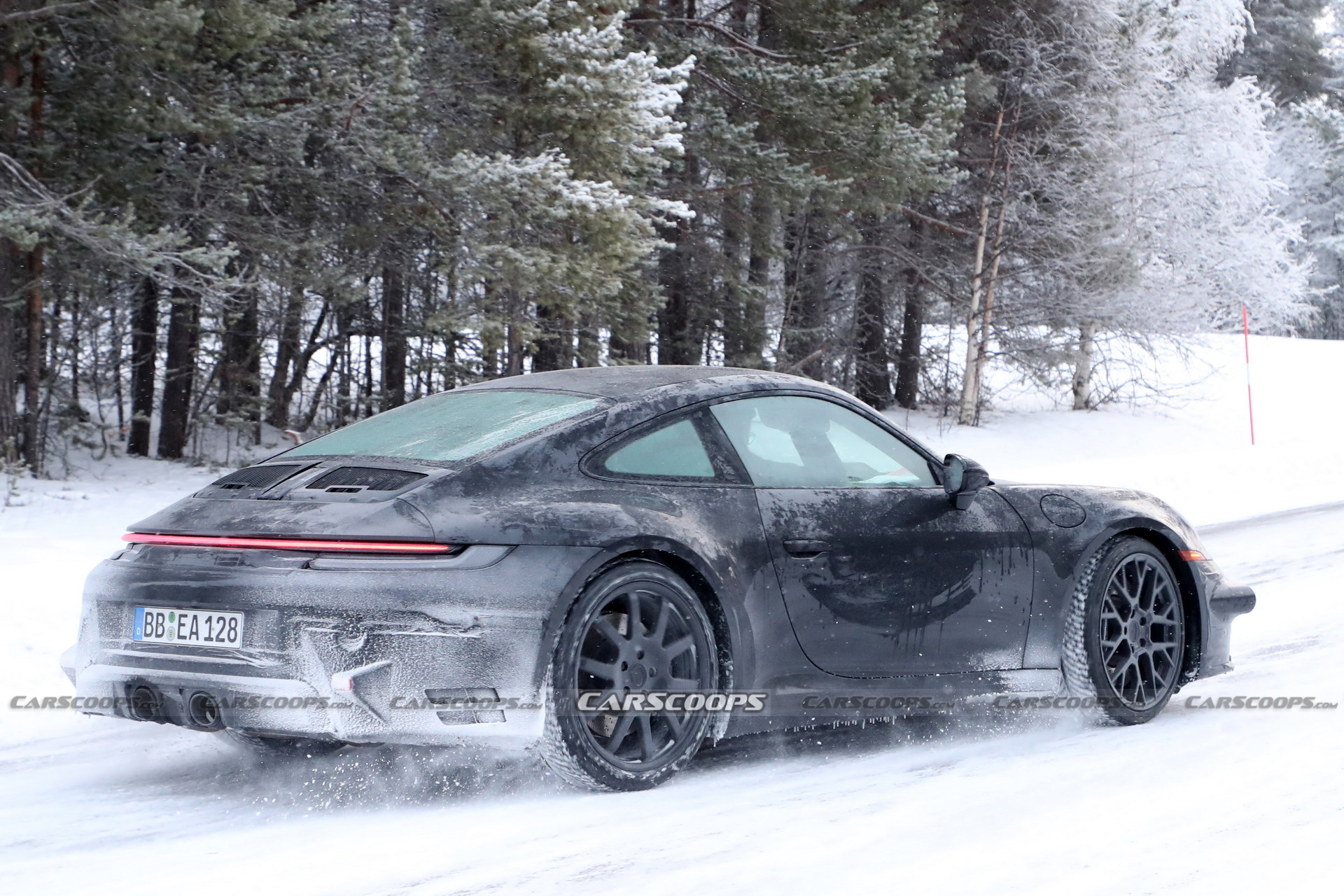2024 Porsche 911 Facelift Spied With Minor Design Tweaks, Could It Be Hiding NA Engine?