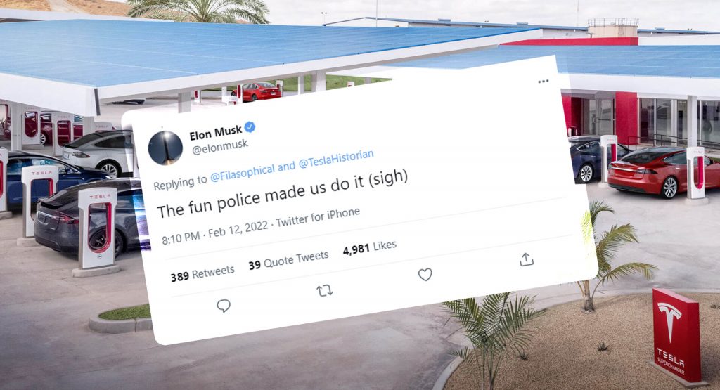  Elon Musk Calls NHTSA The “Fun Police” Over Tesla Boombox Recall