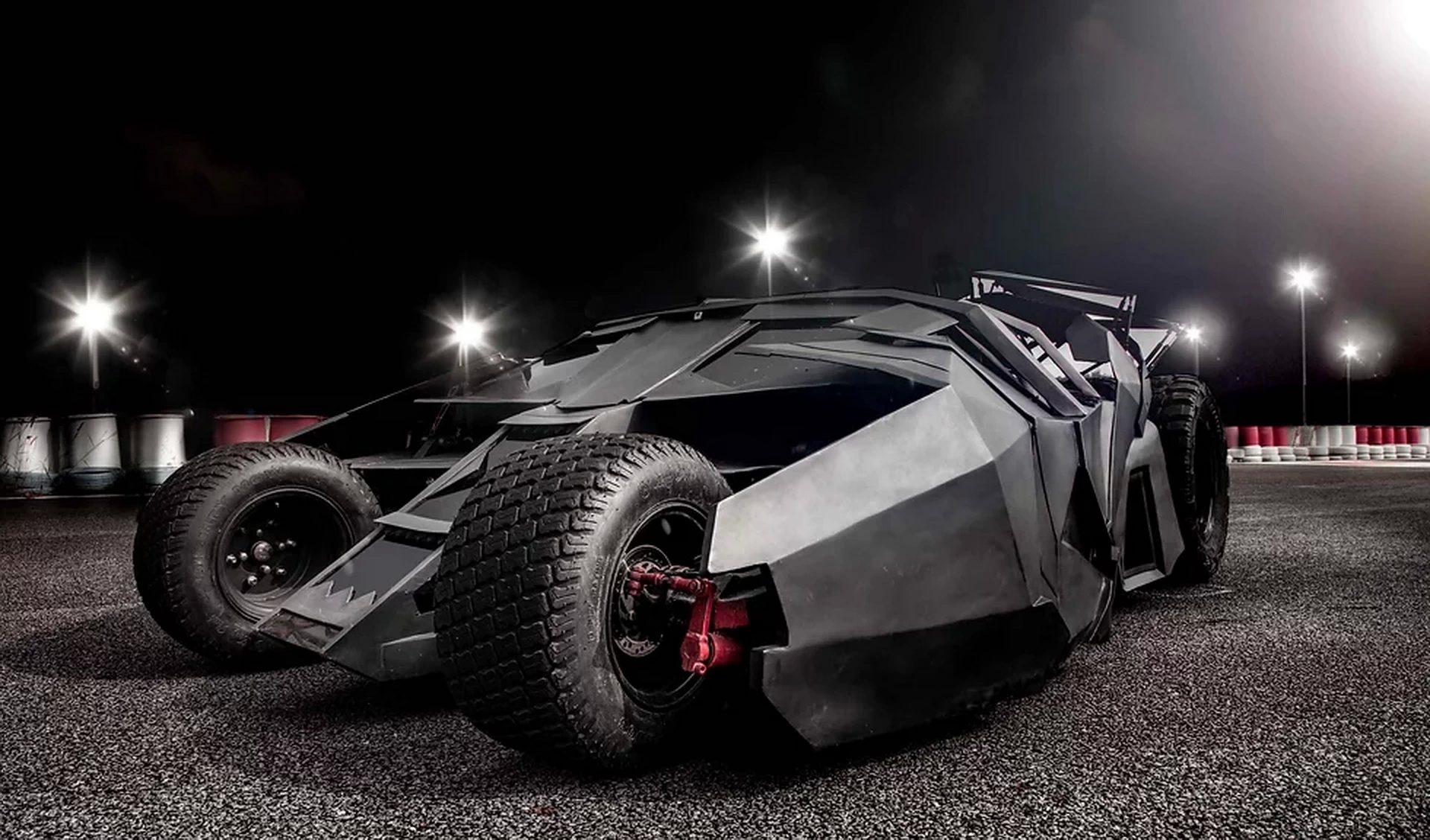 The Dark Knight Goes Green With This Electric Batmobile Tumbler Replica