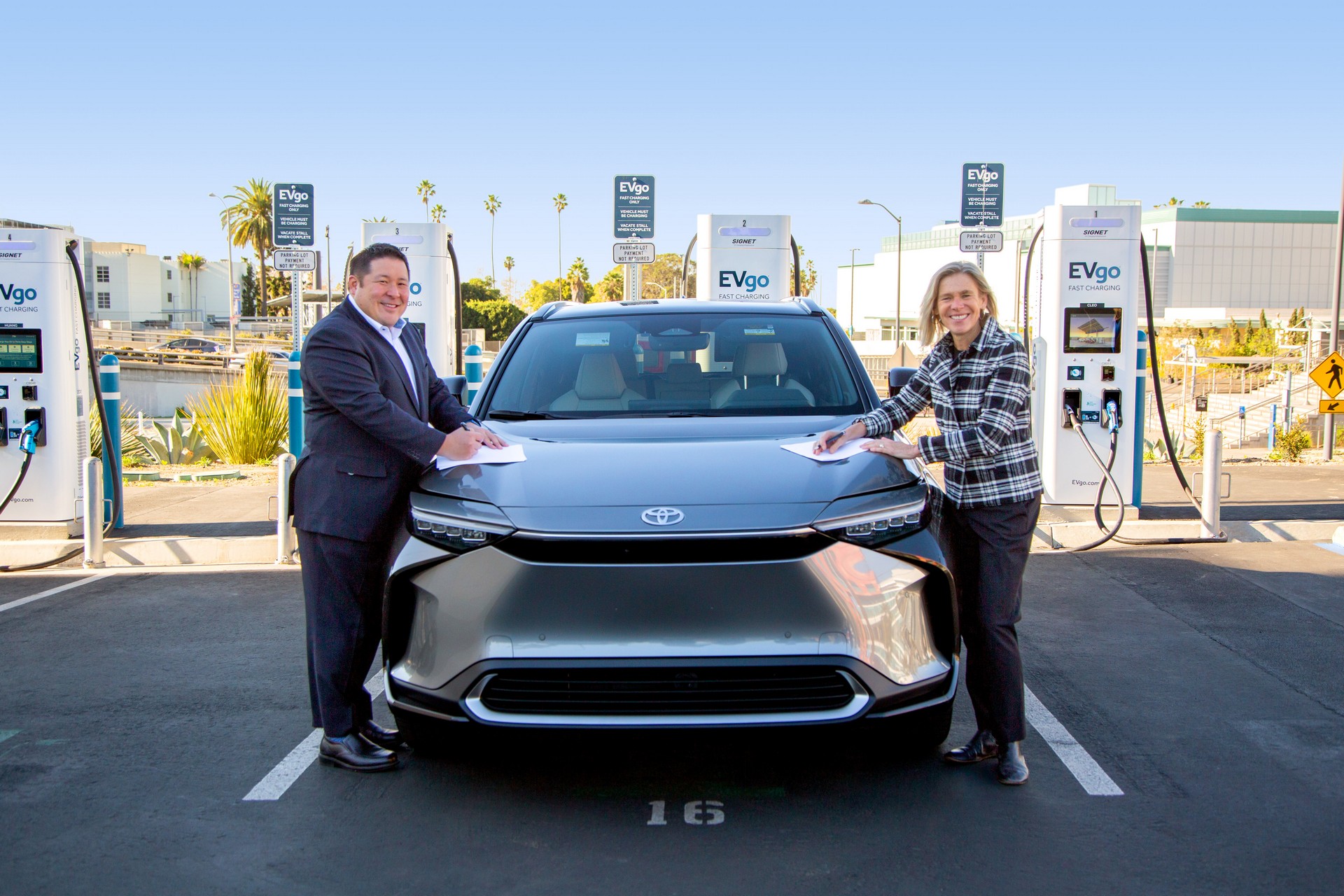 Toyota bZ4X Owners To Get One Year Of Free Charging At EVgo Stations