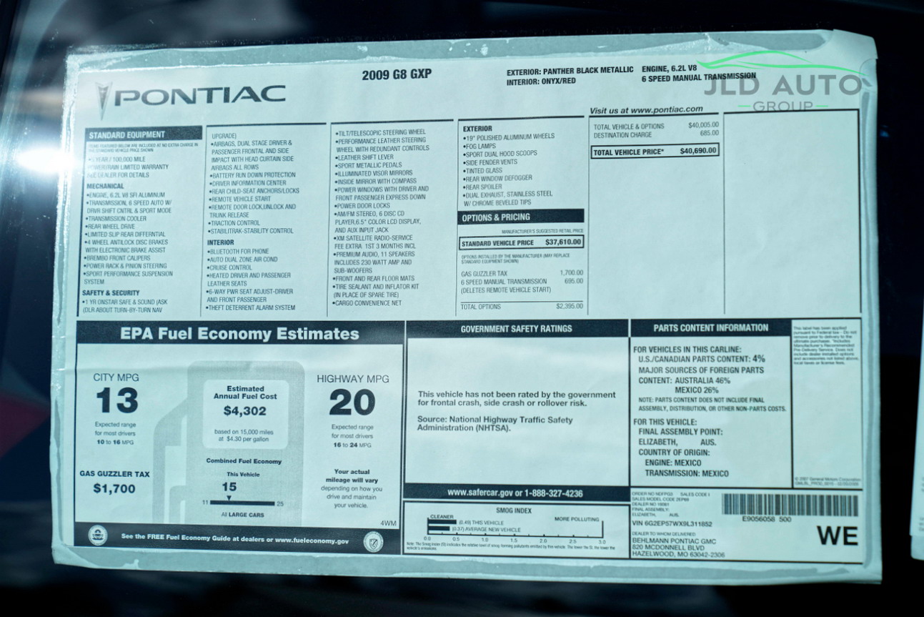 This 155-Mile G8 GXP Is As Close As You’ll Get To A New Pontiac In 2022