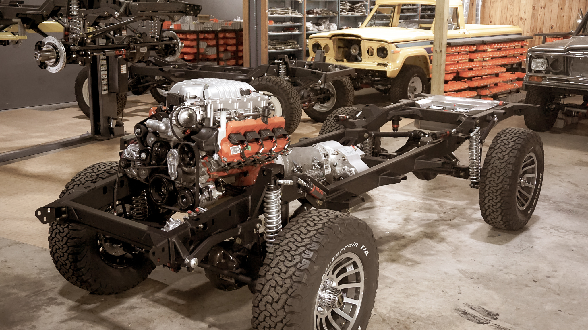 This Jeep Grand Wagoneer Is Classic Outside, Modern Under The Skin, And Can Come With A 1,000 HP V8