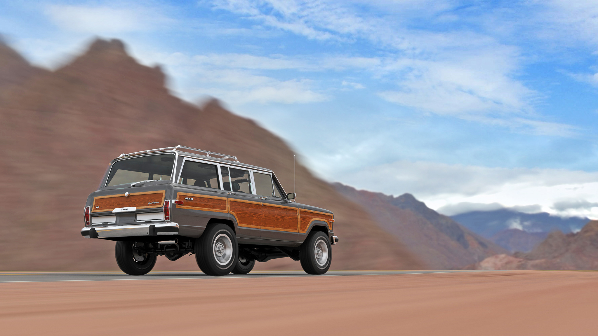 This Jeep Grand Wagoneer Is Classic Outside, Modern Under The Skin, And Can Come With A 1,000 HP V8