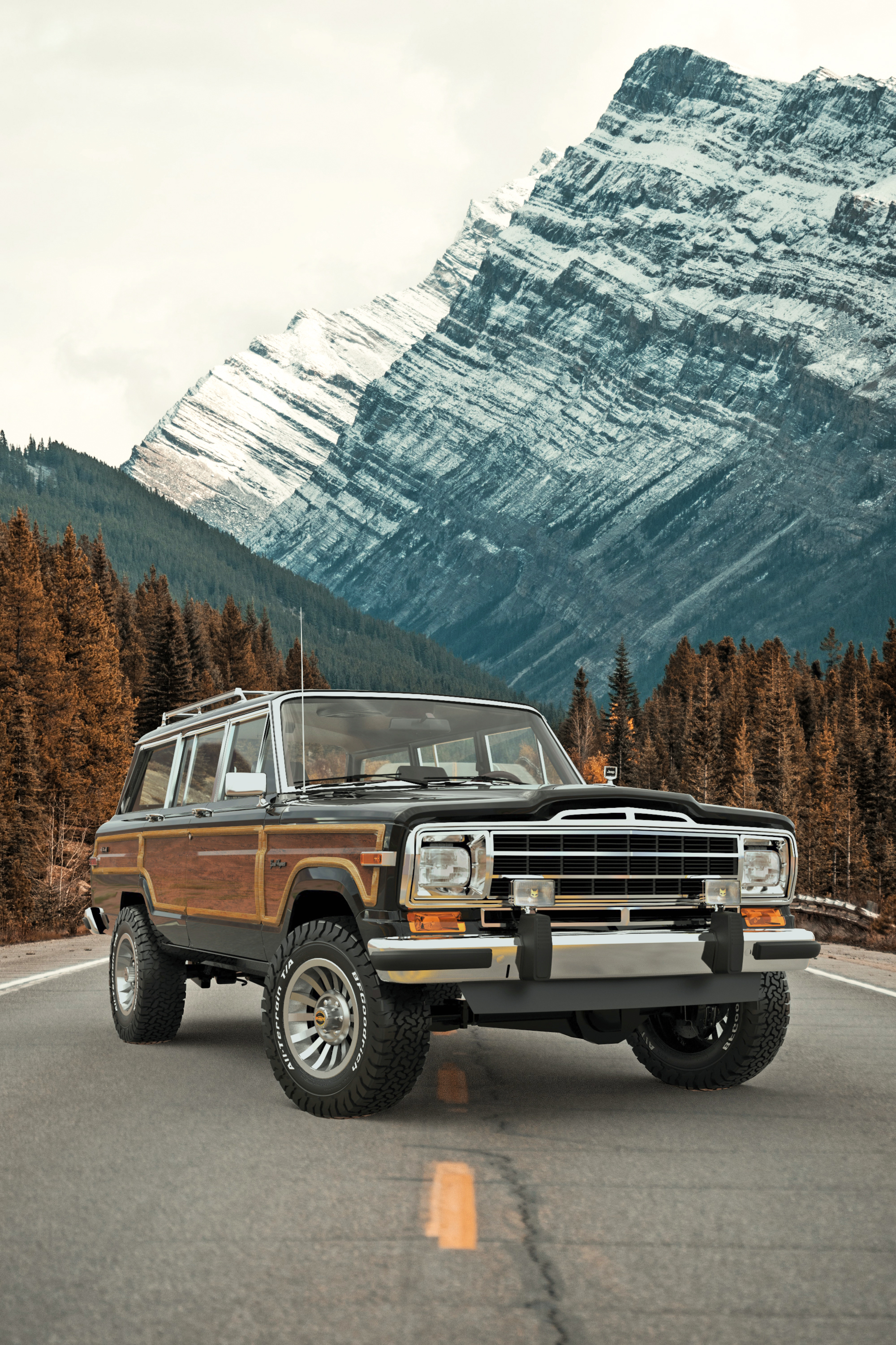 This Jeep Grand Wagoneer Is Classic Outside, Modern Under The Skin, And Can Come With A 1,000 HP V8