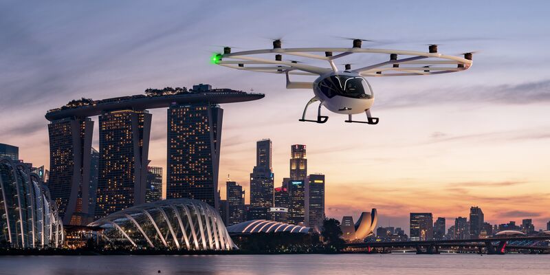 Flying Taxis Might Only Be Two Years Away For Singapore Residents