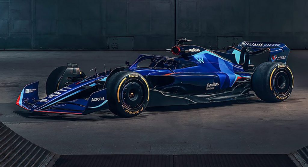  Williams Debuts Their 2022 F1 Car With A New Look And A New Driver