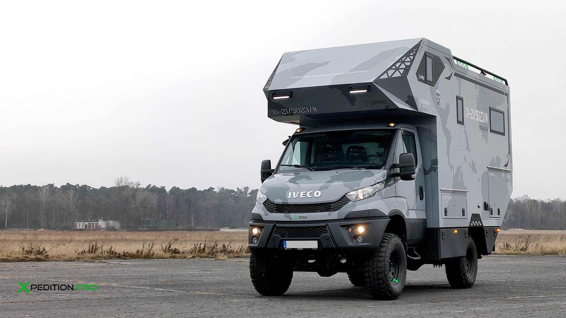 The XPro One Is A Rugged RV Inspired By Fighter Jets And Tanks