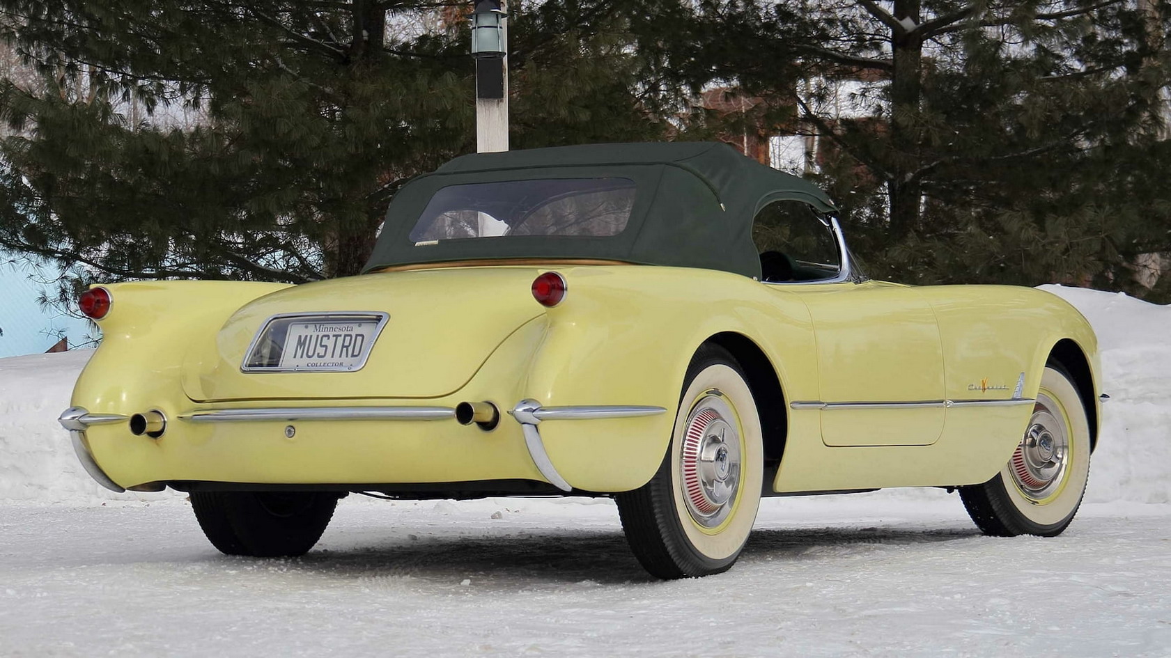 You Won’t Find Many 1955 Chevy Corvette Convertibles That Look Like This