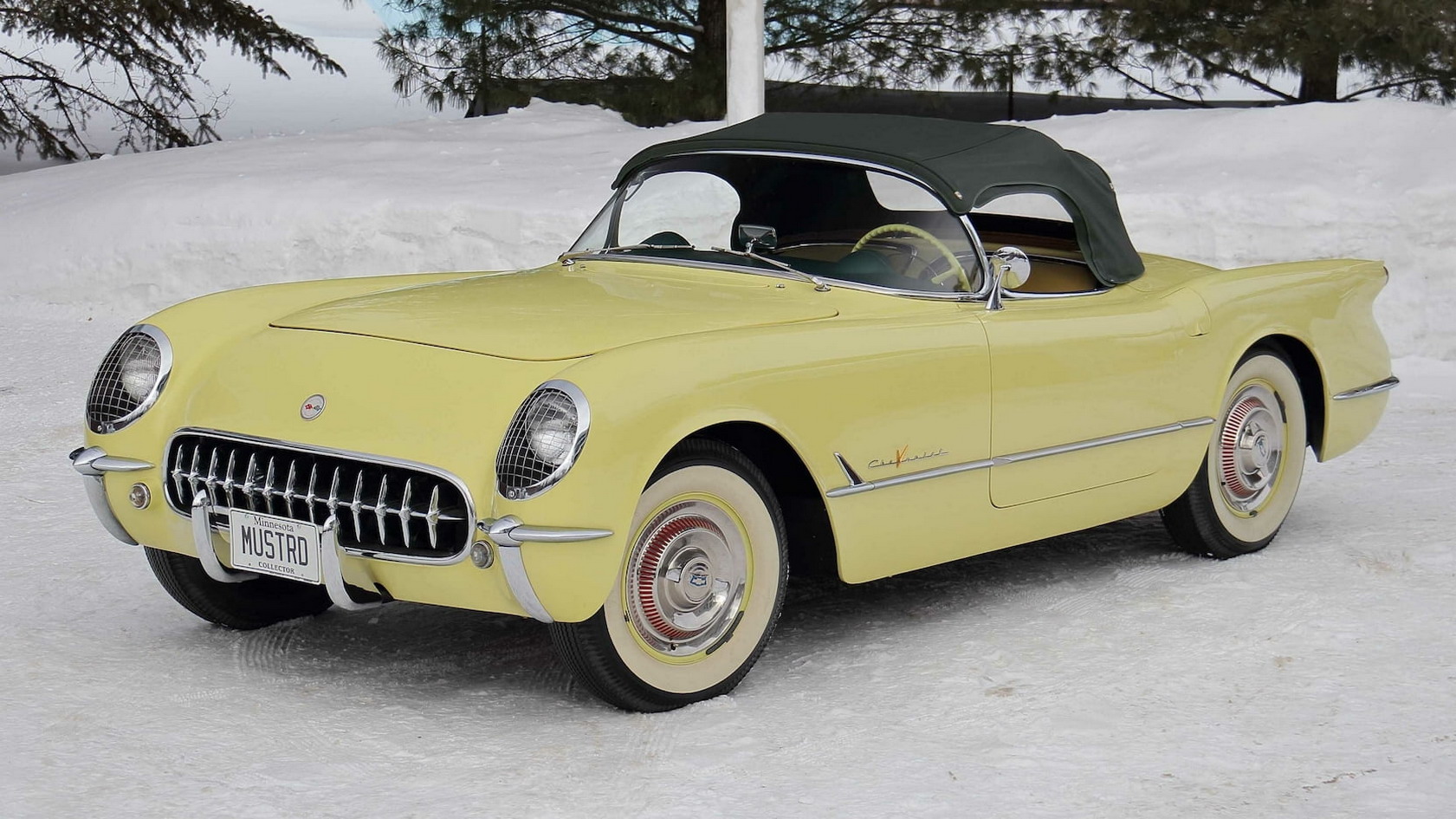 You Won’t Find Many 1955 Chevy Corvette Convertibles That Look Like This