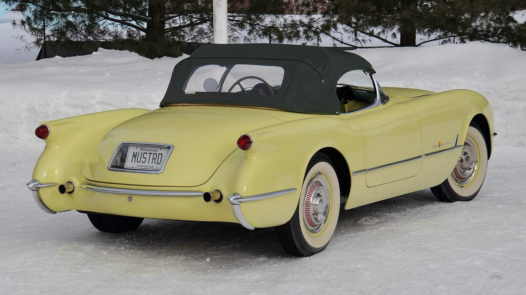 You Won’t Find Many 1955 Chevy Corvette Convertibles That Look Like This