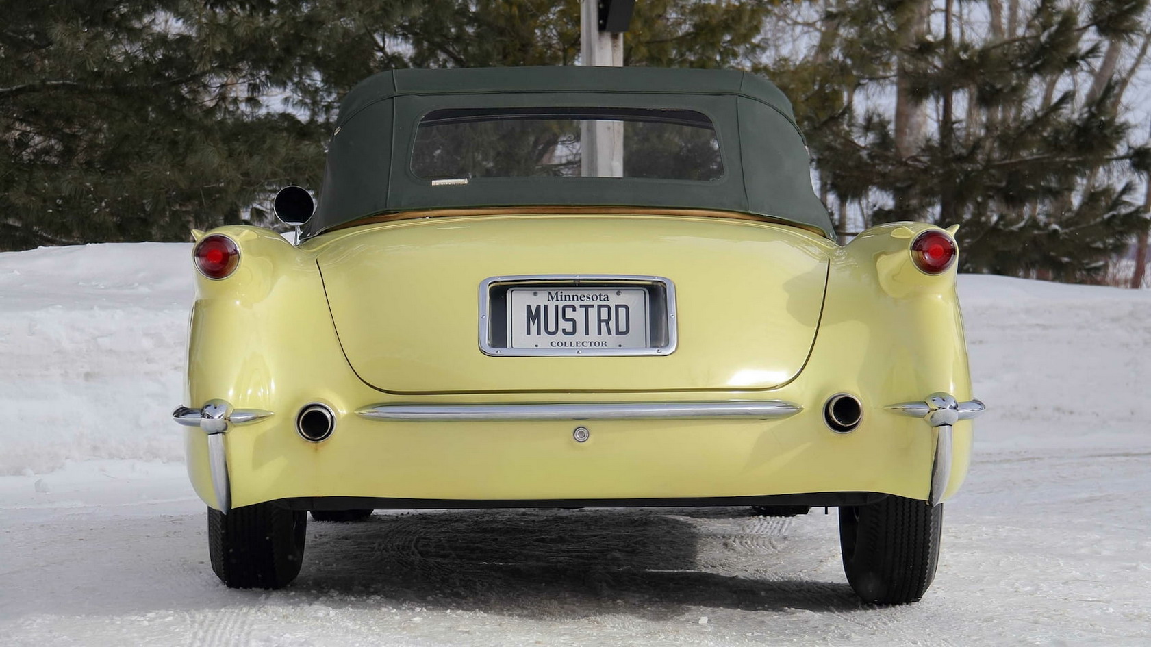 You Won’t Find Many 1955 Chevy Corvette Convertibles That Look Like This