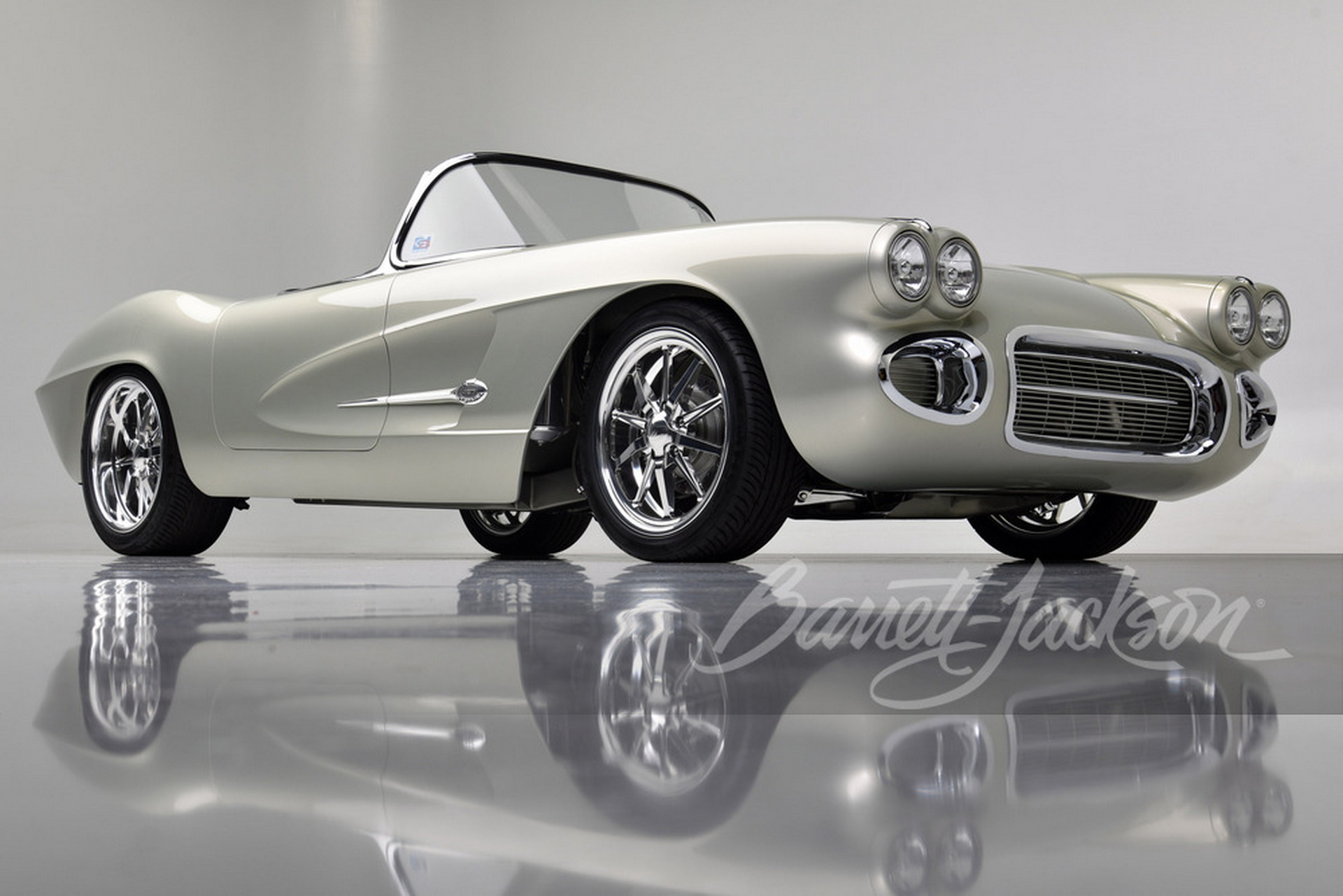 Two Custom Chevrolet C1 Corvettes Up For Auction Offer A Combined 1,155 HP