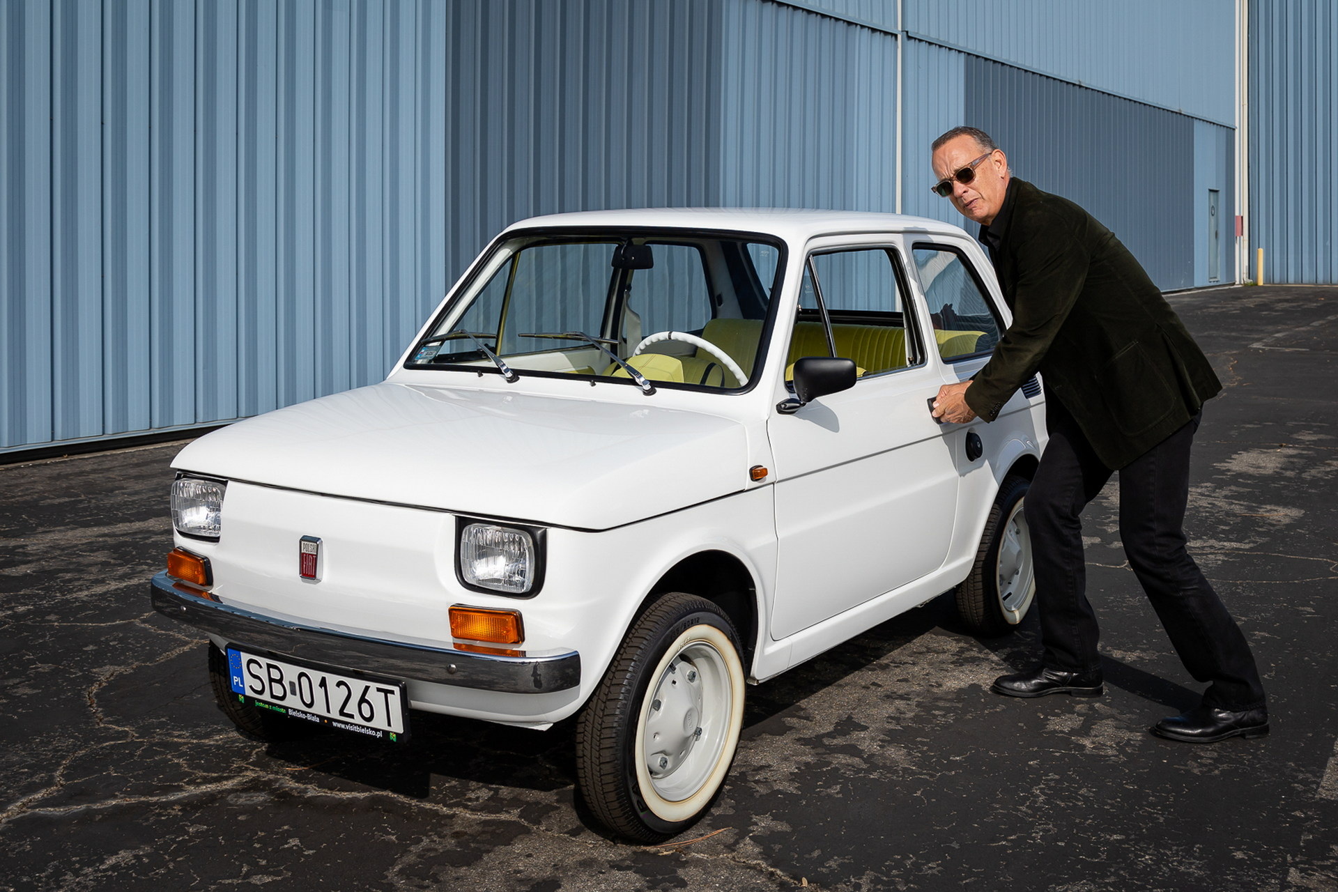 Tom Hanks’ 1974 Polski Fiat 126p Auctioned For $83,500, All Proceeds Go To Charity